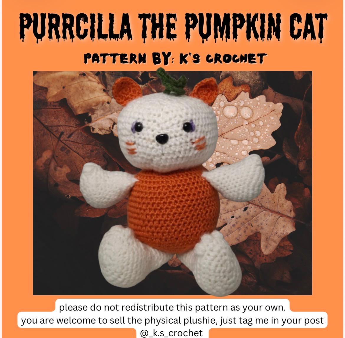 Purrcilla the Pumpkin Cat