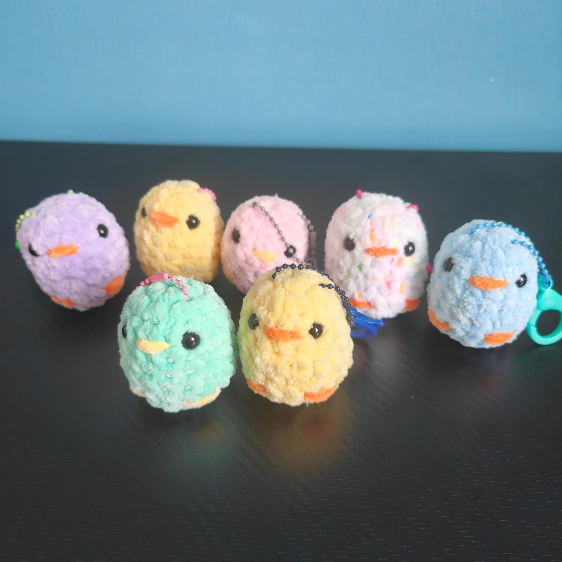 Chick keychains