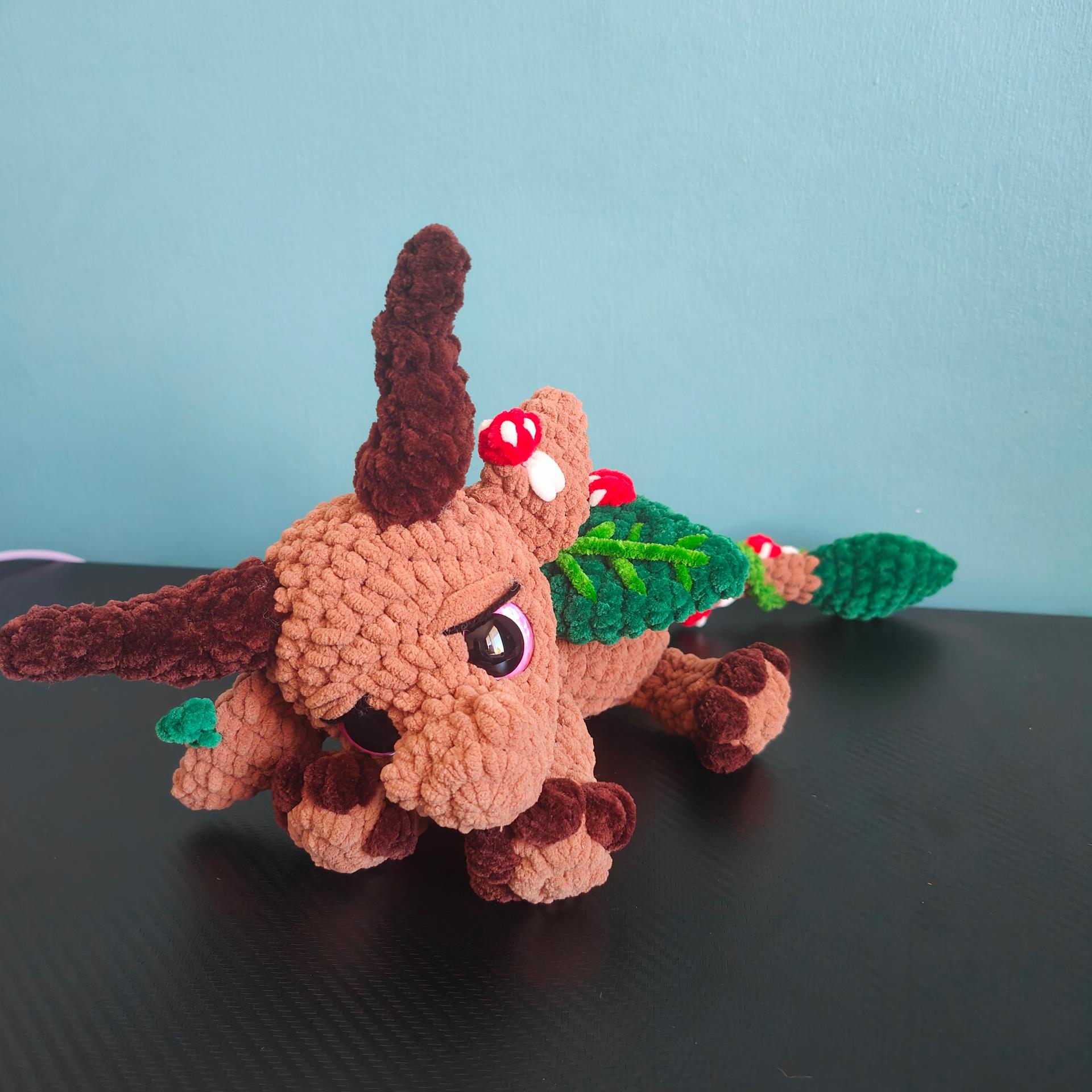 Mushroom Dragon Snuggly