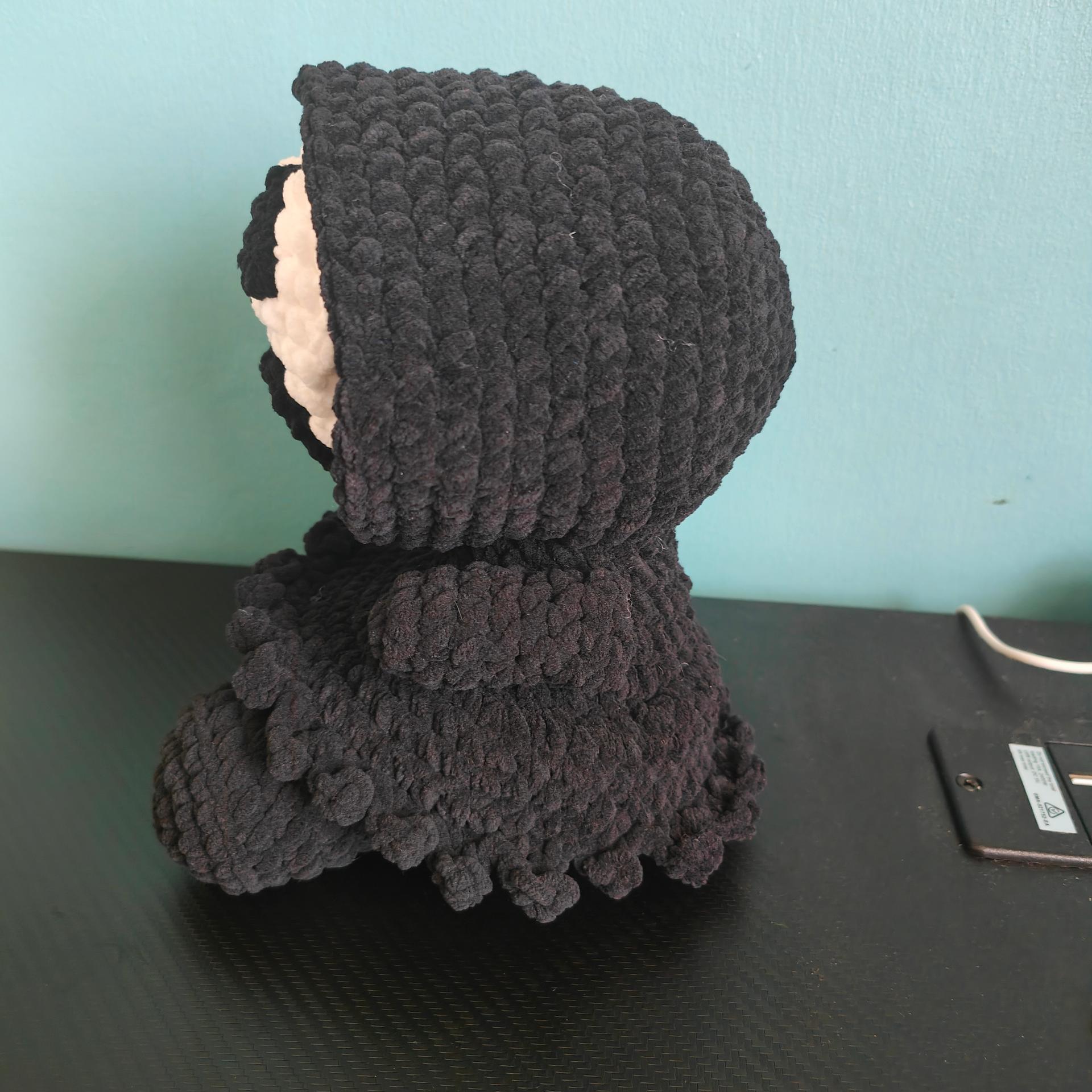 Ghost face plushie thumbnail 2
