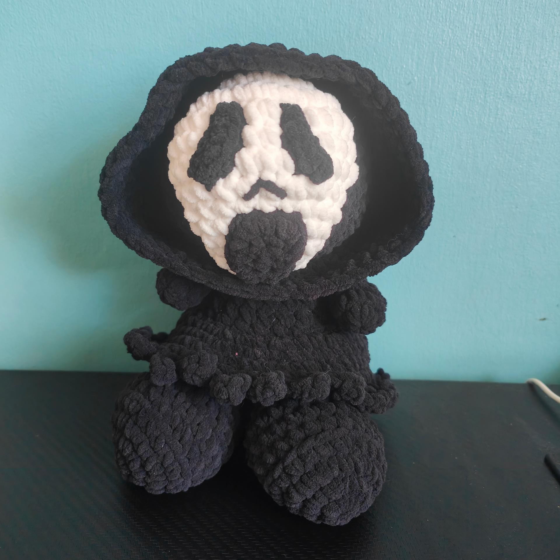 Ghost face plushie