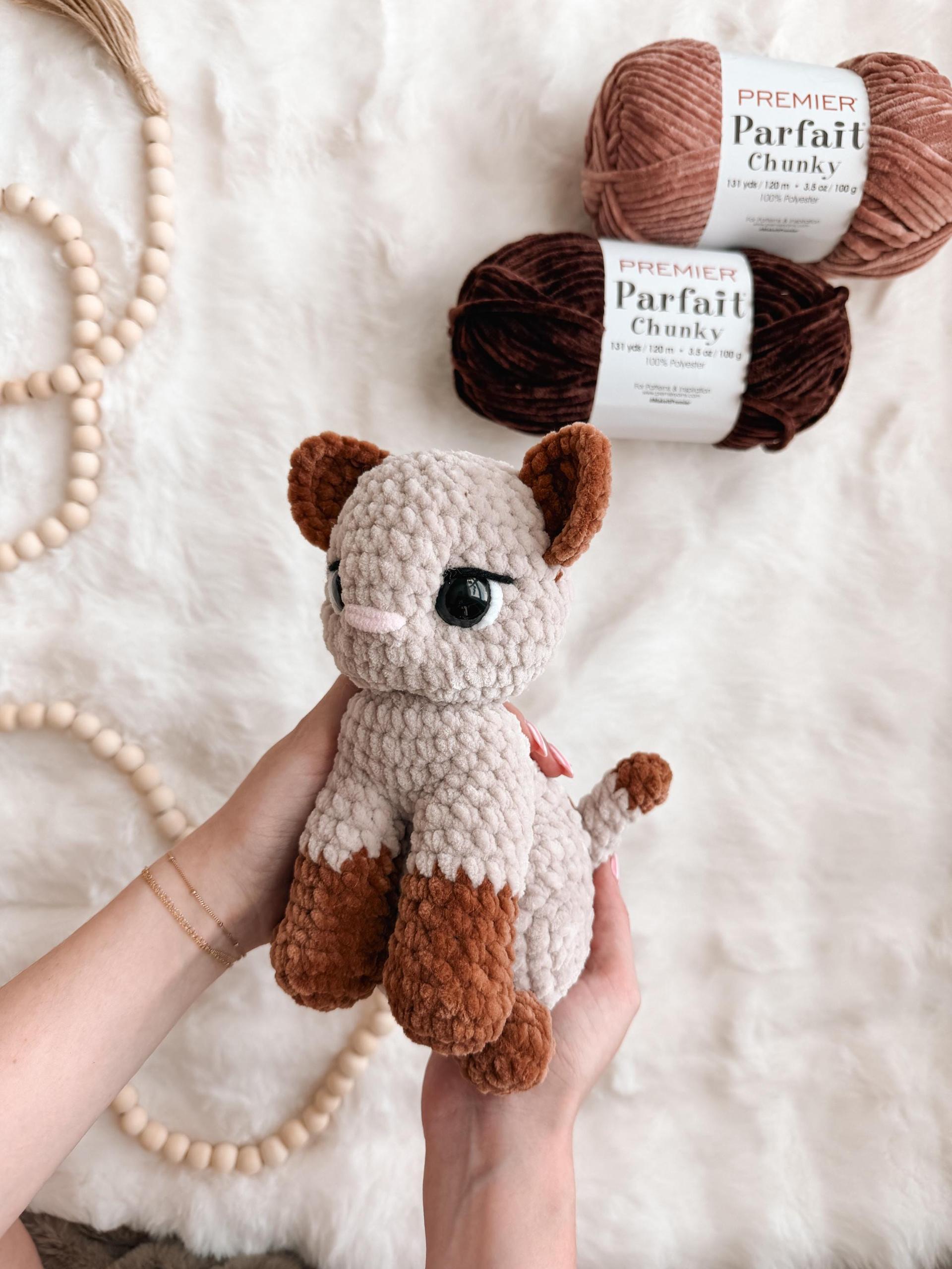 LOW SEW Cat Crochet Pattern Kitten Amigurumi Pattern DIY Crochet Tutorial Kitty Crochet Animal Patterns Amigurumi Cat Pattern Puppy thumbnail 2
