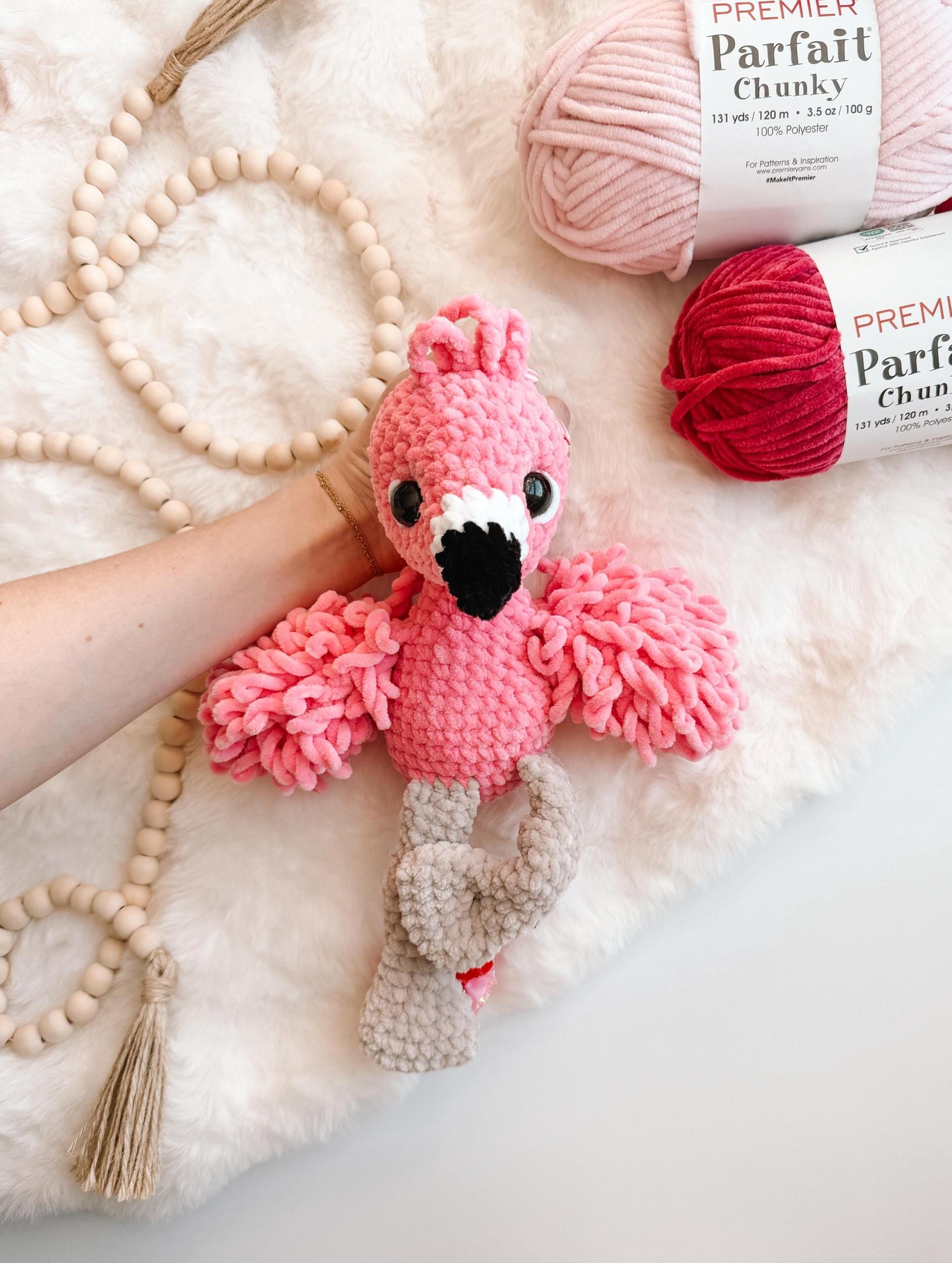 Flamingo Crochet Pattern Flamingo Amigurumi Pattern DIY Crochet Tutorial Flamingo Crochet Animal Pattern Amigurumi Plushie Cute Toy Duck thumbnail 7