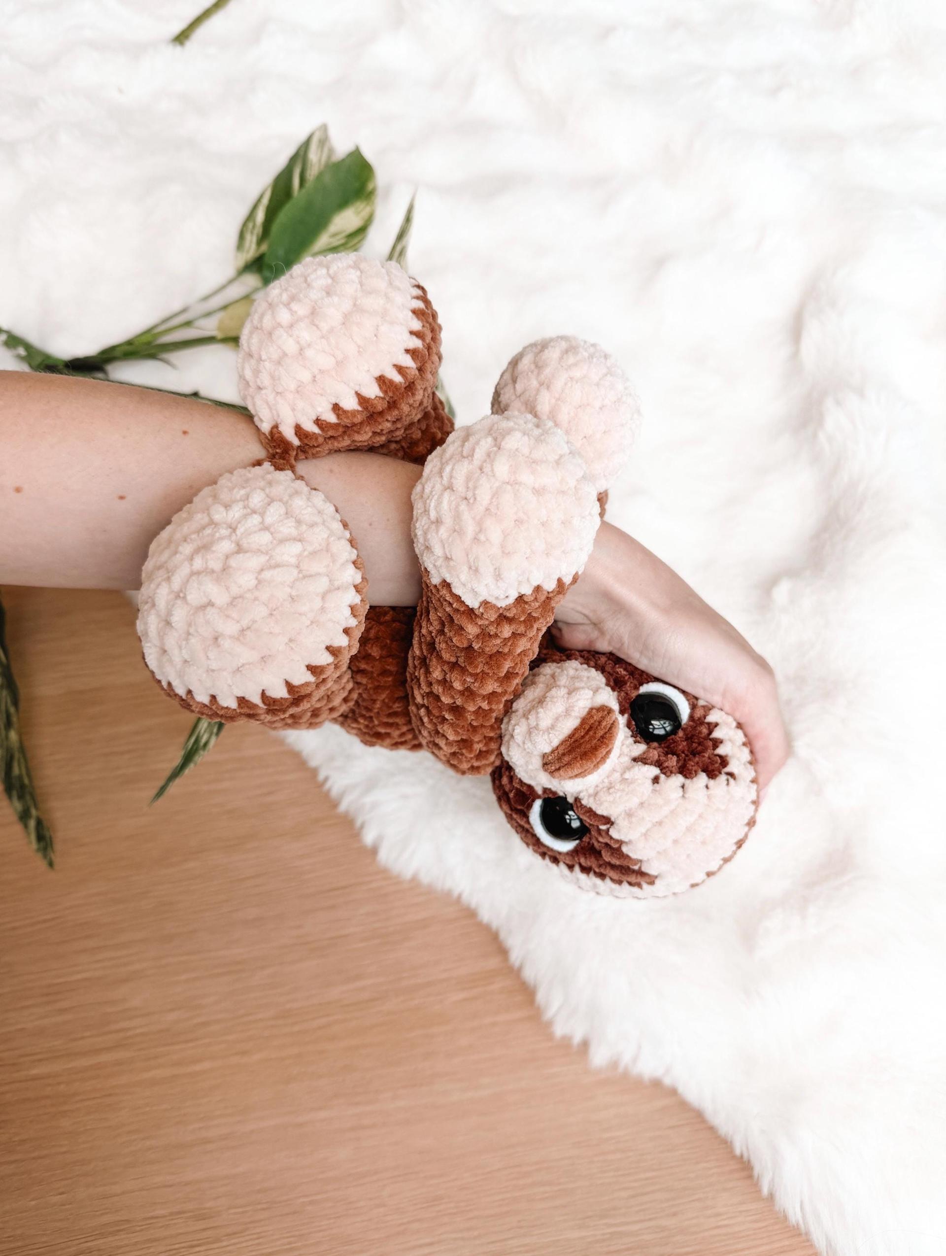 LOW SEW Sloth Crochet Pattern, diy Amigurumi Toy (PDF Pattern) thumbnail 4