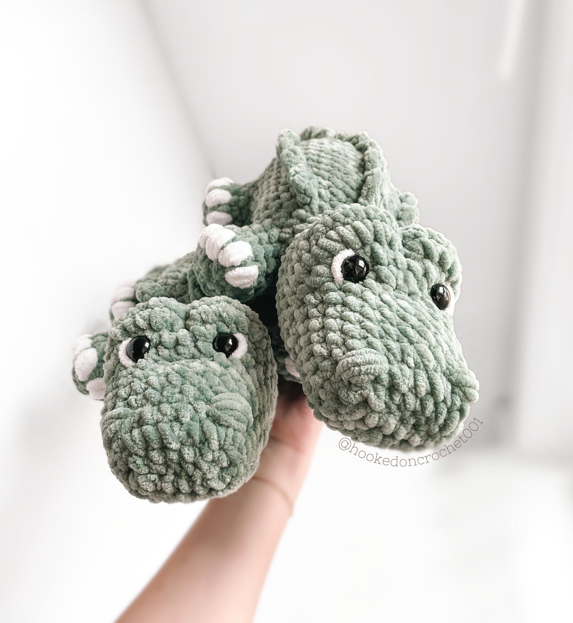 NO SEW Alligator Crochet Pattern Crocodile Amigurumi Pattern DIY Crochet Tutorial Alligator Crochet Animal Patterns Amigurumi Alligator