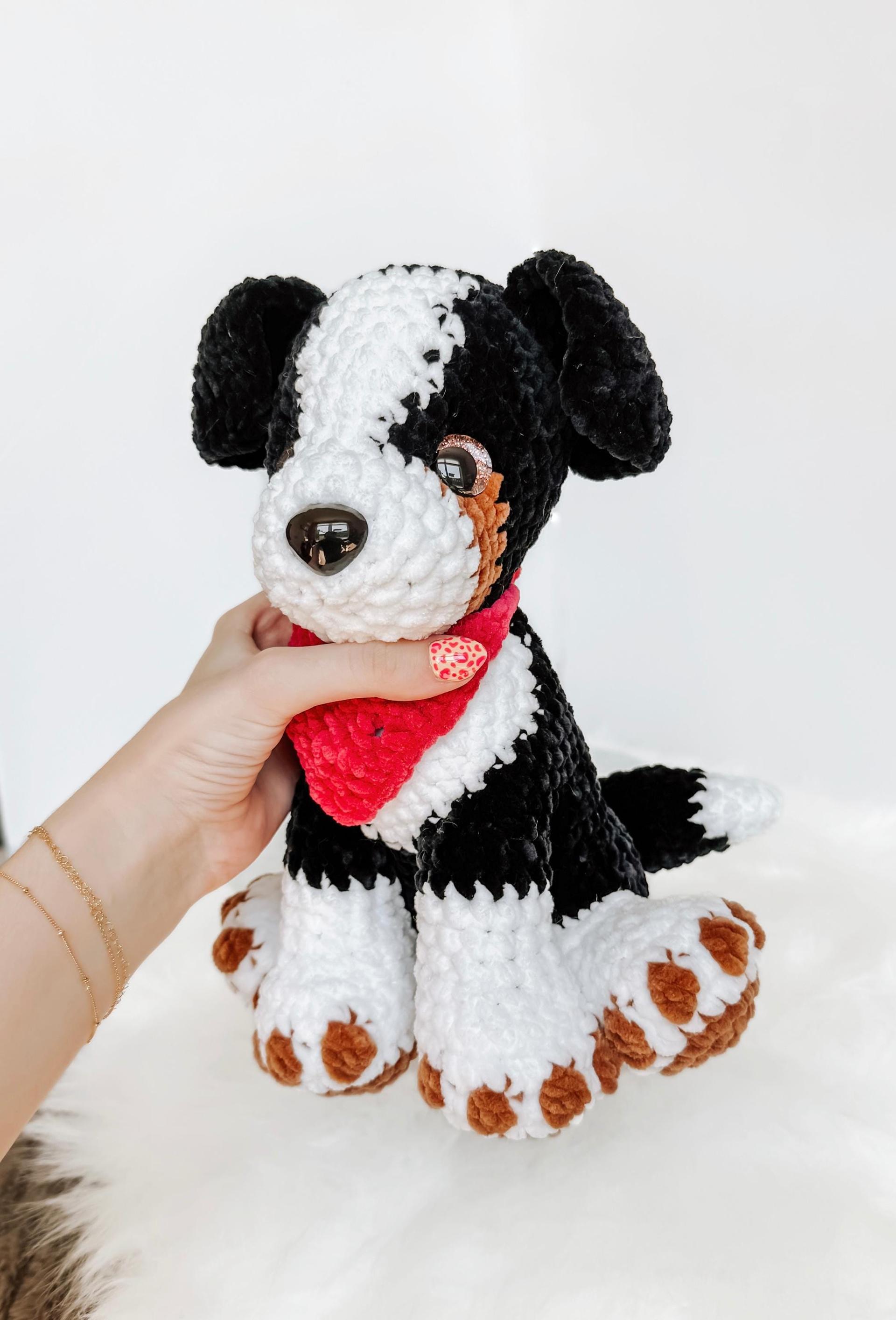 LOW SEW Crochet Dog Pattern Bundle Pattern, Splooting, Standing, Sitting, Playing, and Sleeping Body Styles! thumbnail 4