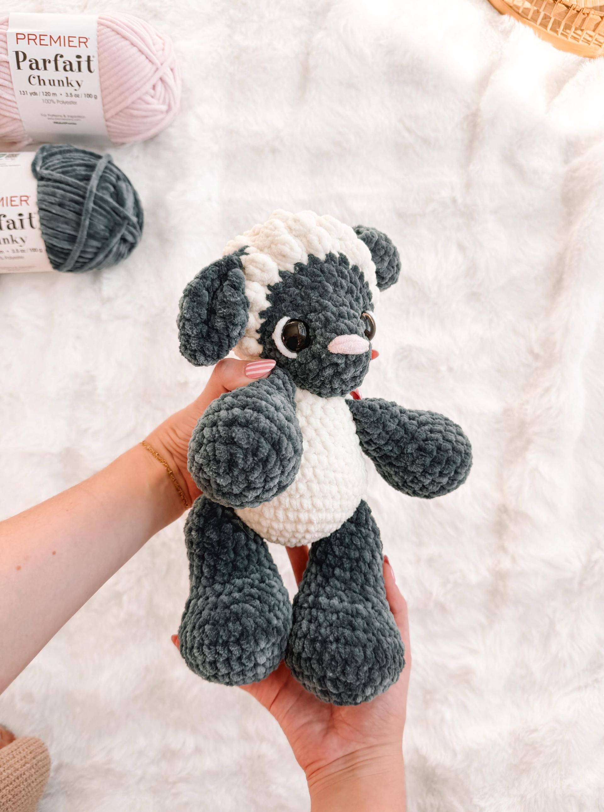 LOW SEW Sheep Amigurumi Crochet Pattern, DIY Plushie (pdf Pattern) thumbnail 2