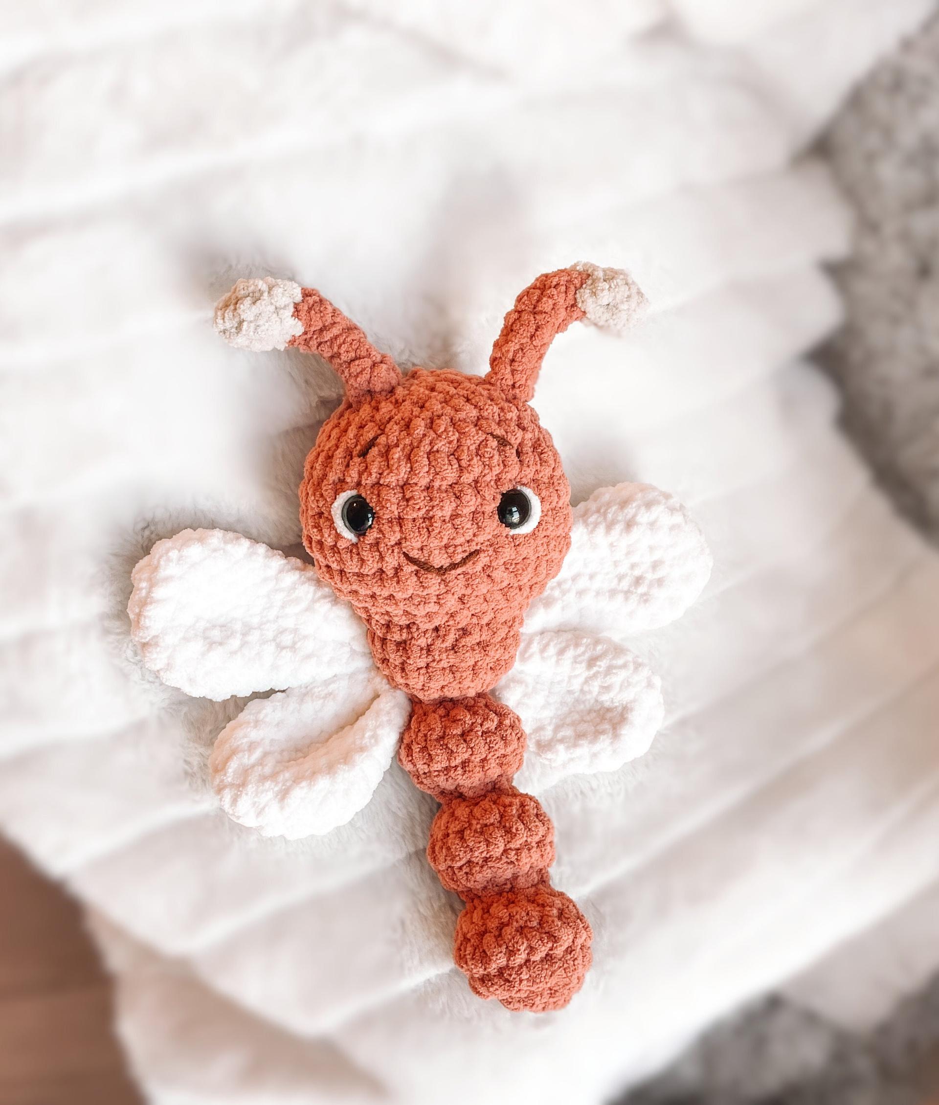 Low Sew Dragonfly Crochet Pattern Insect Amigurumi Pattern DIY Crochet Tutorial Bug Crochet Animal Patterns Amigurumi Dragonfly Bug thumbnail 7