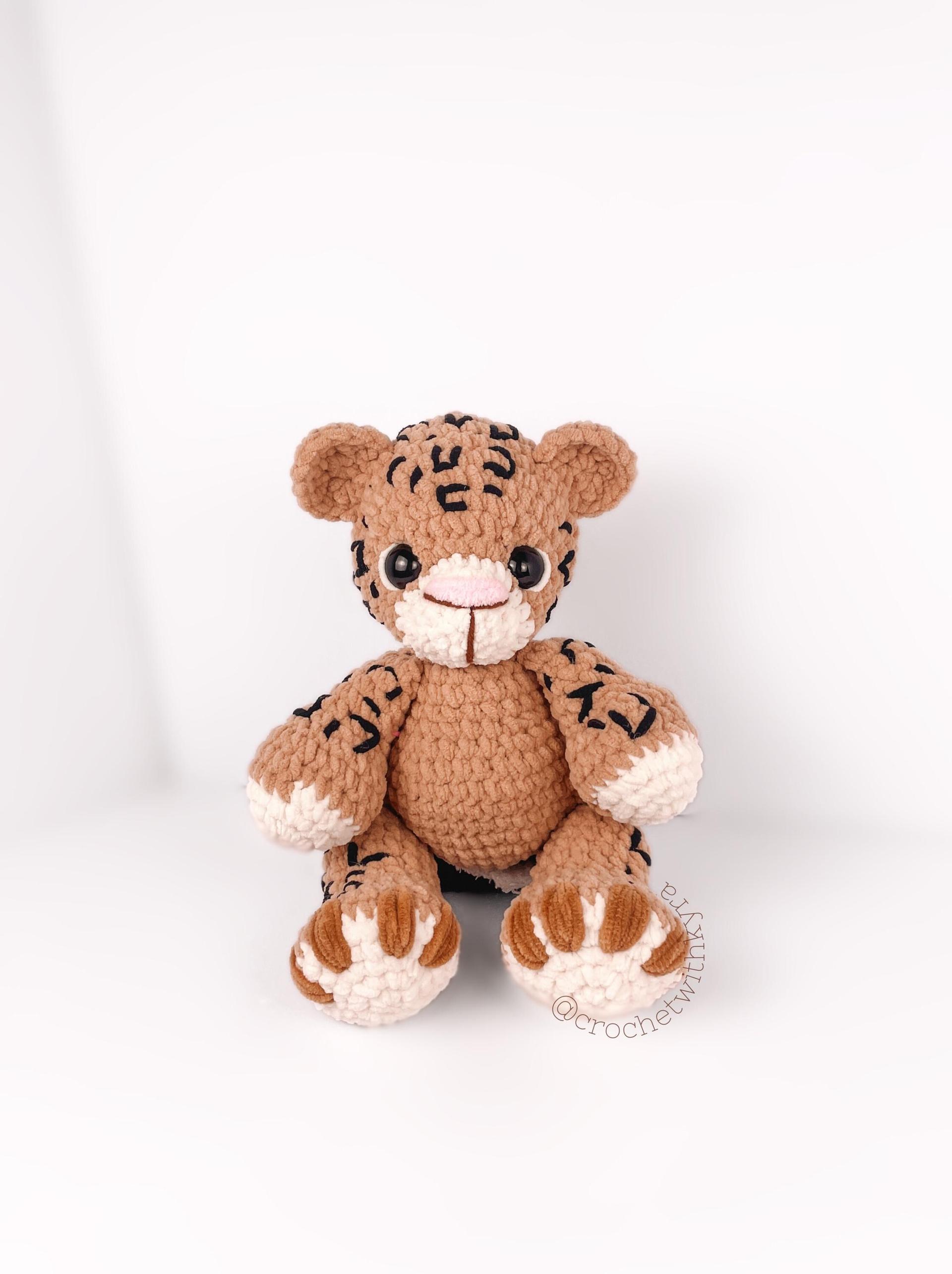 LEW SEW Cheetah Crochet Pattern Lion Amigurumi Pattern Safari Animal Crochet Handmade Toy tiger Crochet DIY Crochet Tutorial pdf Amigurumi thumbnail 10