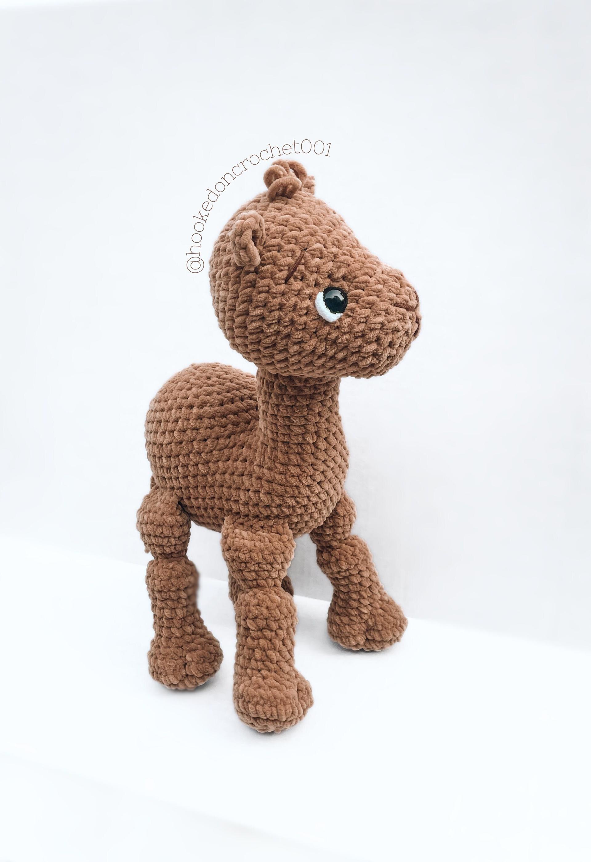 LOW SEW Camel Crochet Pattern Camel Amigurumi Pattern DIY Crochet Tutorial Camel Crochet Animal Patterns Amigurumi Horse Pattern Camel thumbnail 8