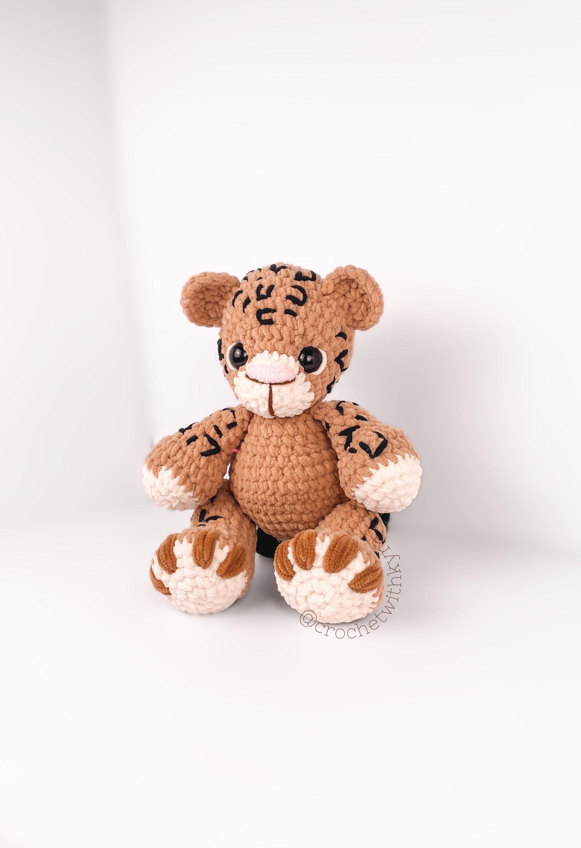 LEW SEW Cheetah Crochet Pattern Lion Amigurumi Pattern Safari Animal Crochet Handmade Toy tiger Crochet DIY Crochet Tutorial pdf Amigurumi thumbnail 8