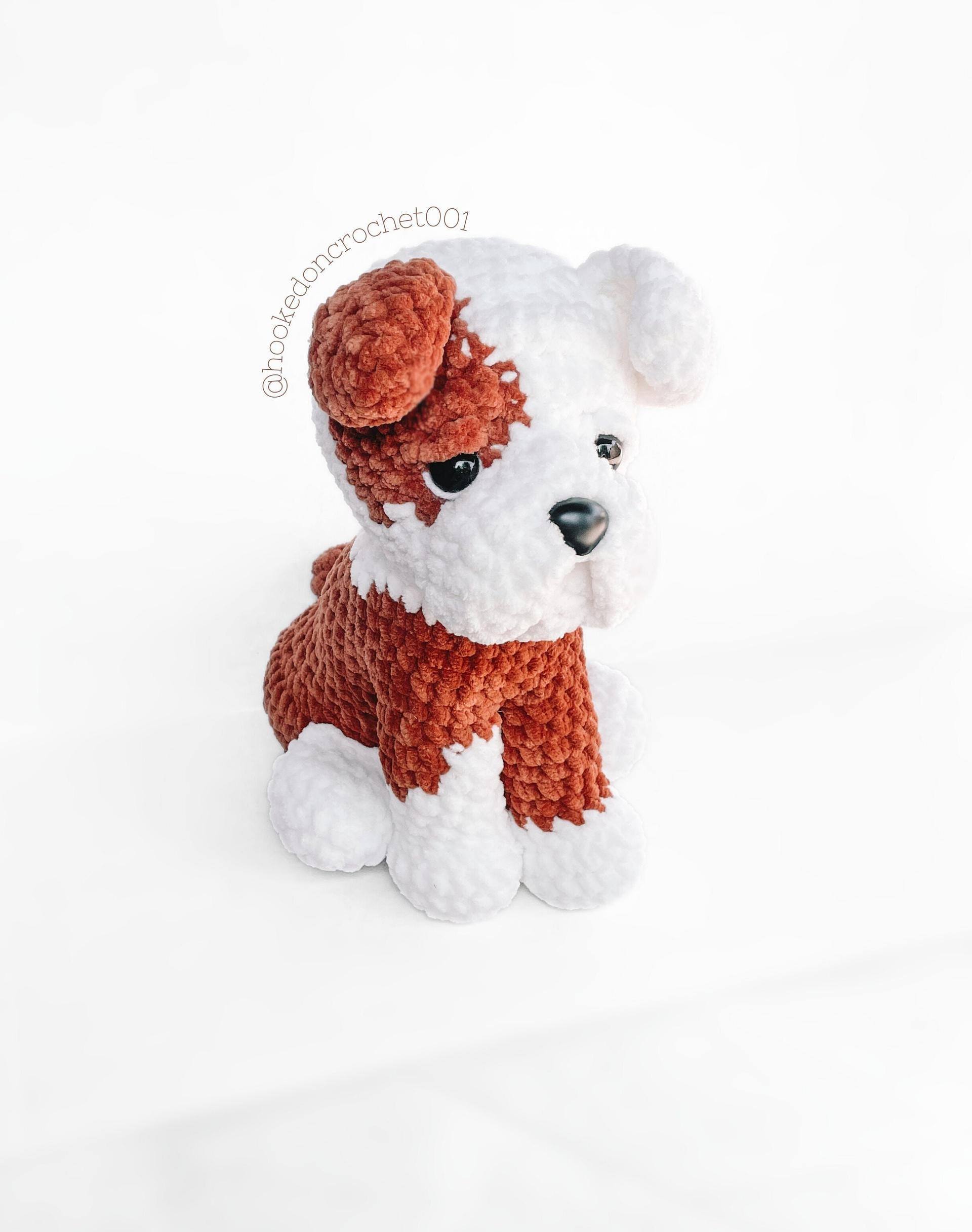 LOW SEW Bulldog Crochet Pattern Boxer Amigurumi Pattern Crochet Tutorial Puppy Crochet Animal Patterns Amigurumi Dog Pattern Puppy Crochet thumbnail 3