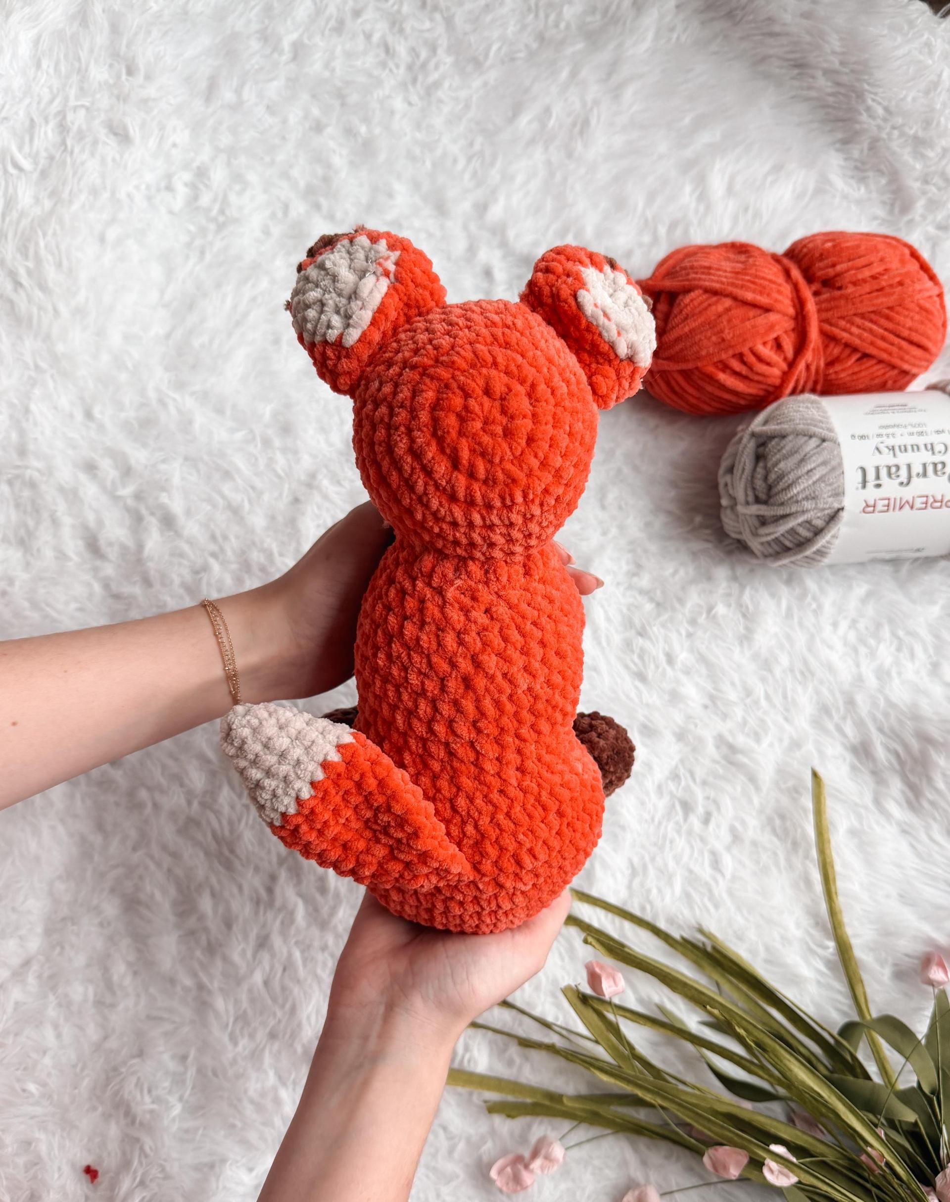 LOW SEW Fox Crochet Pattern Wolf Amigurumi Pattern Woodland Animal Crochet Handmade Toy Fox Crochet DIY Crochet Tutorial pdf Amigurumi thumbnail 4