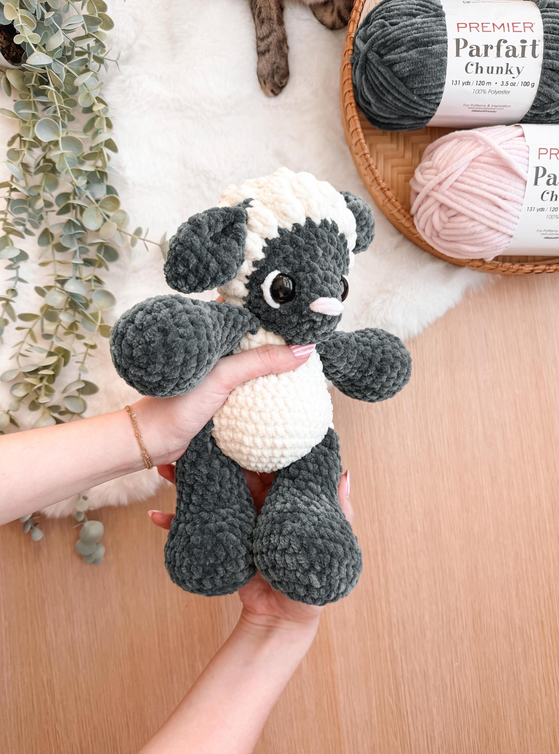 LOW SEW Sheep Amigurumi Crochet Pattern, DIY Plushie (pdf Pattern) thumbnail 5