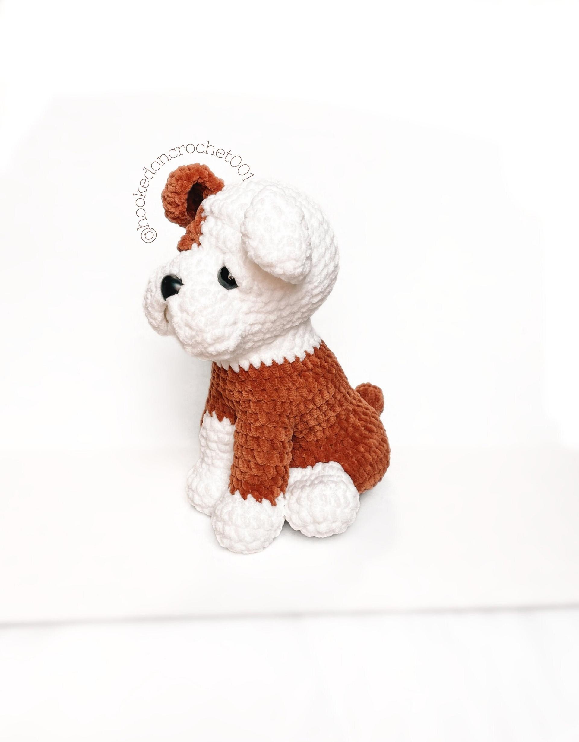 LOW SEW Bulldog Crochet Pattern Boxer Amigurumi Pattern Crochet Tutorial Puppy Crochet Animal Patterns Amigurumi Dog Pattern Puppy Crochet thumbnail 7