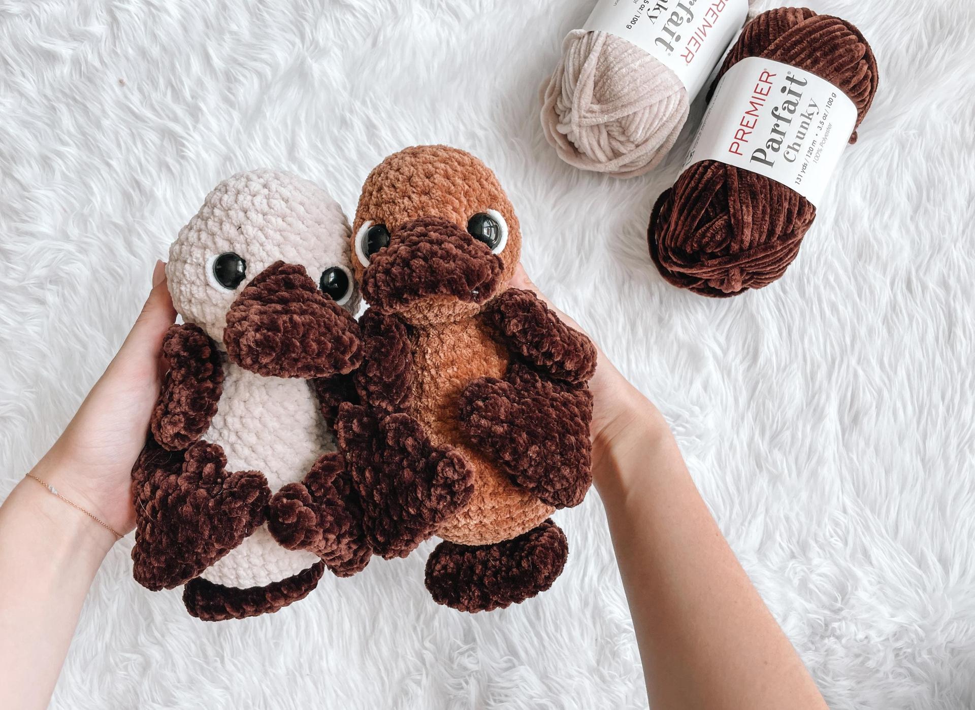 LOW SEW Platypus Crochet Pattern Platypus Amigurumi Pattern DIY Crochet Tutorial Platypus Crochet Animal Patterns Amigurumi Pattern thumbnail 2