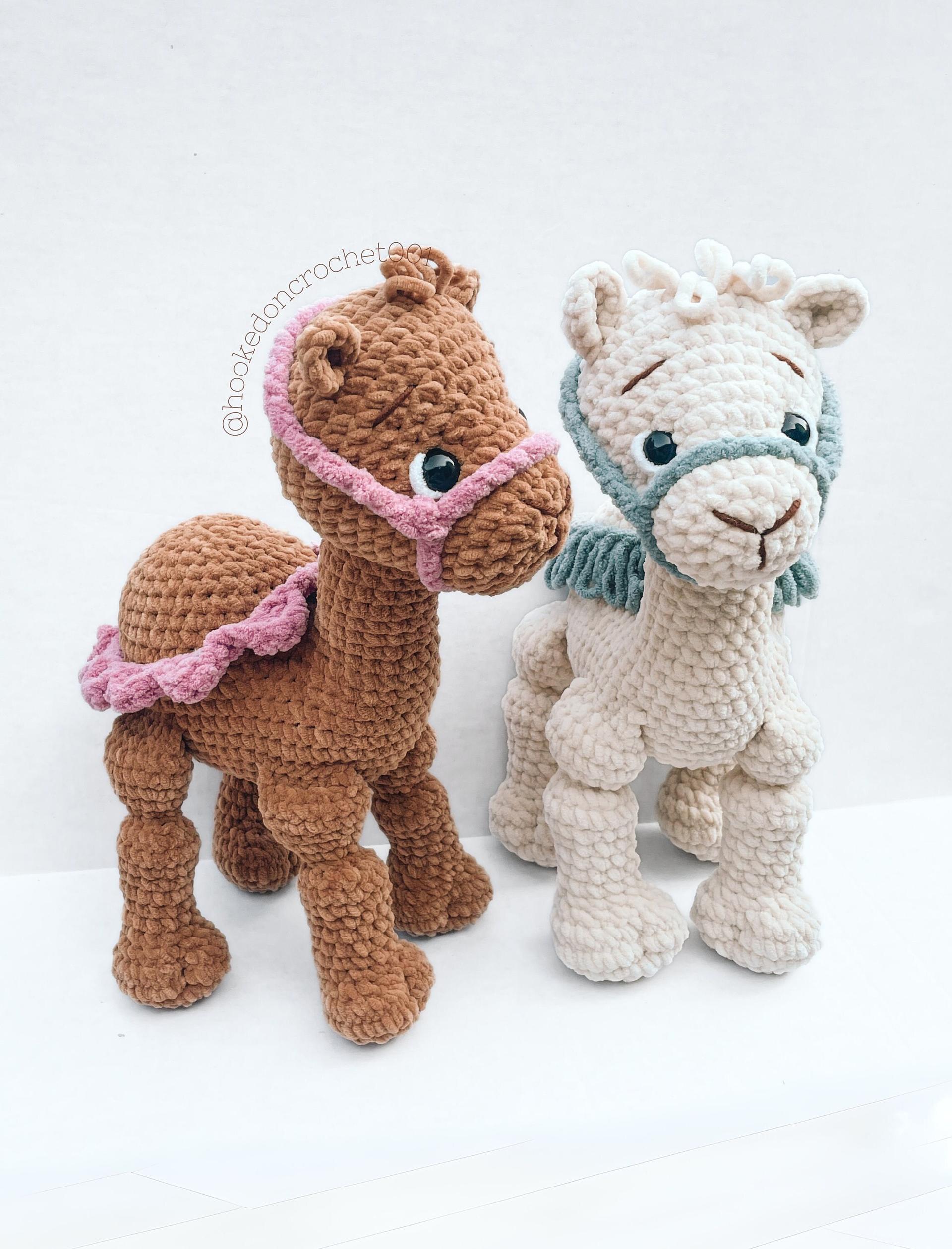 LOW SEW Camel Crochet Pattern Camel Amigurumi Pattern DIY Crochet Tutorial Camel Crochet Animal Patterns Amigurumi Horse Pattern Camel thumbnail 9