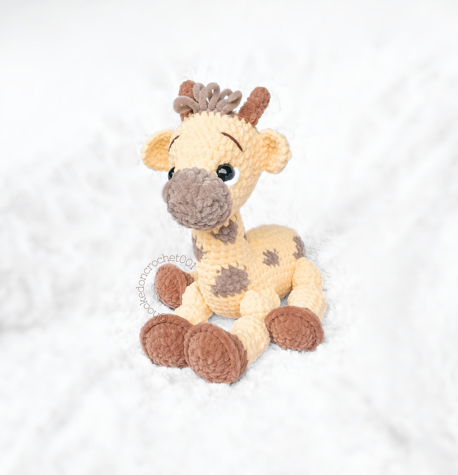 LOW SEW Giraffe Crochet Pattern Giraffe Amigurumi Pattern DIY Crochet Tutorial Giraffe Crochet Animal Patterns Amigurumi Zoo Pattern thumbnail 7