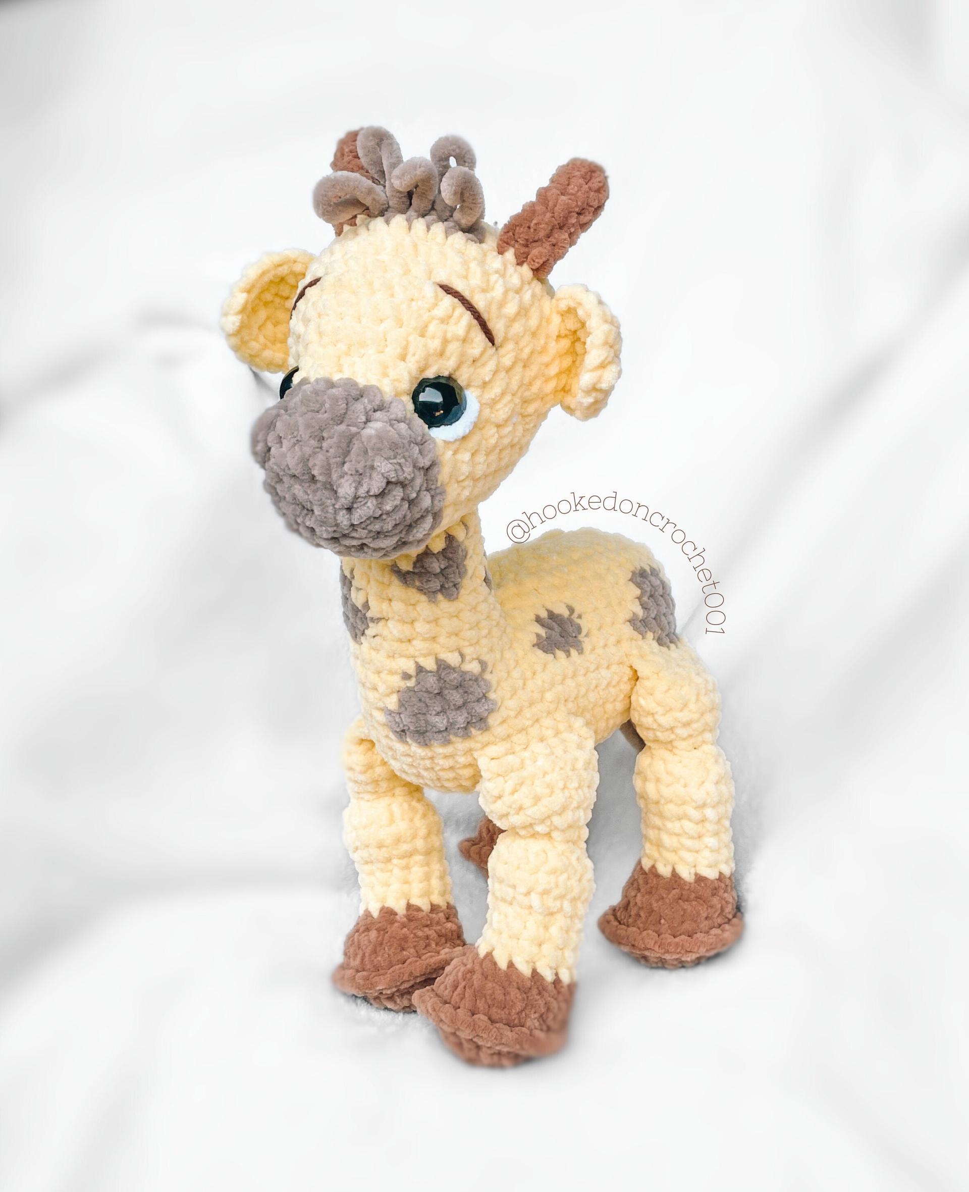 LOW SEW Giraffe Crochet Pattern Giraffe Amigurumi Pattern DIY Crochet Tutorial Giraffe Crochet Animal Patterns Amigurumi Zoo Pattern thumbnail 8
