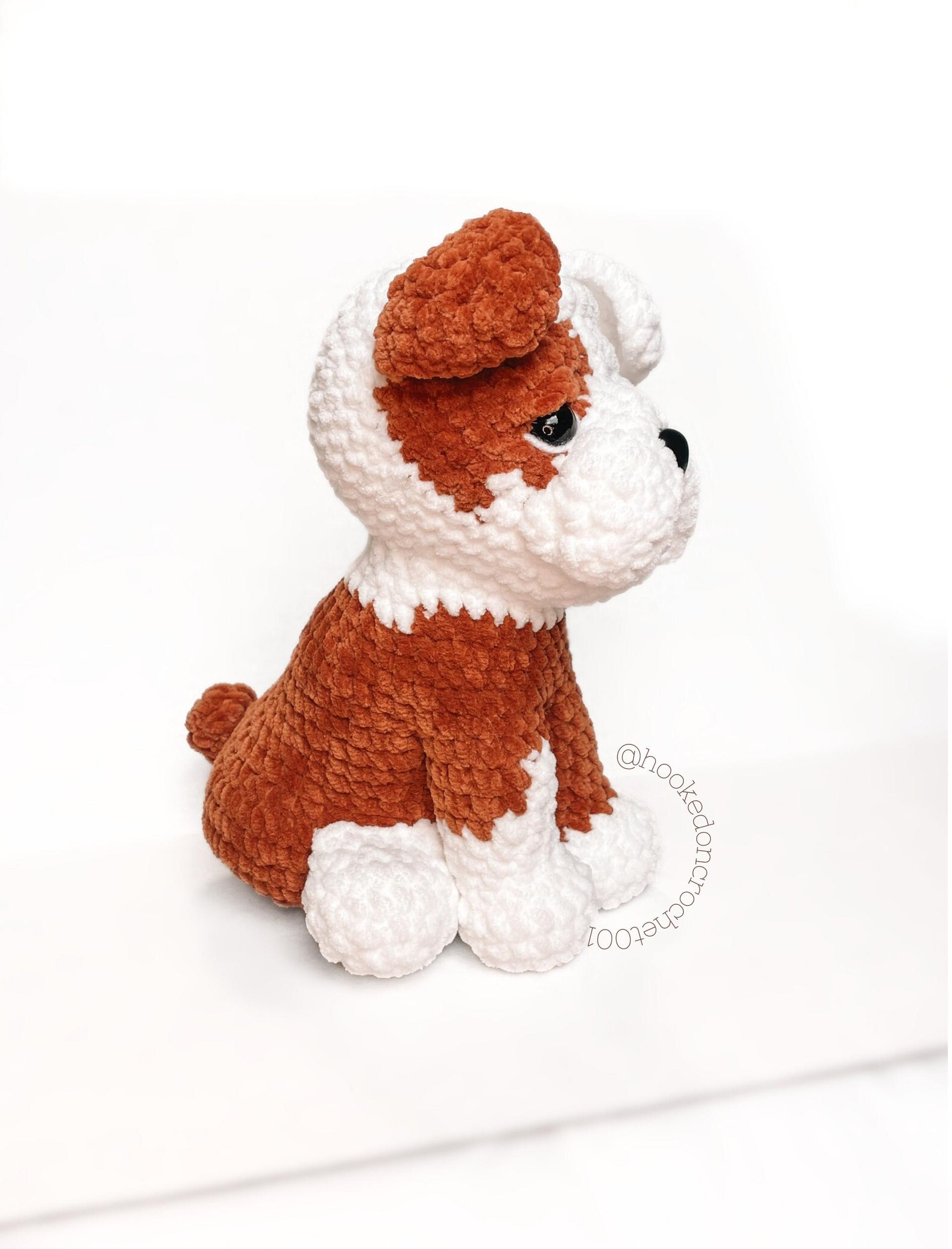 LOW SEW Bulldog Crochet Pattern Boxer Amigurumi Pattern Crochet Tutorial Puppy Crochet Animal Patterns Amigurumi Dog Pattern Puppy Crochet thumbnail 8