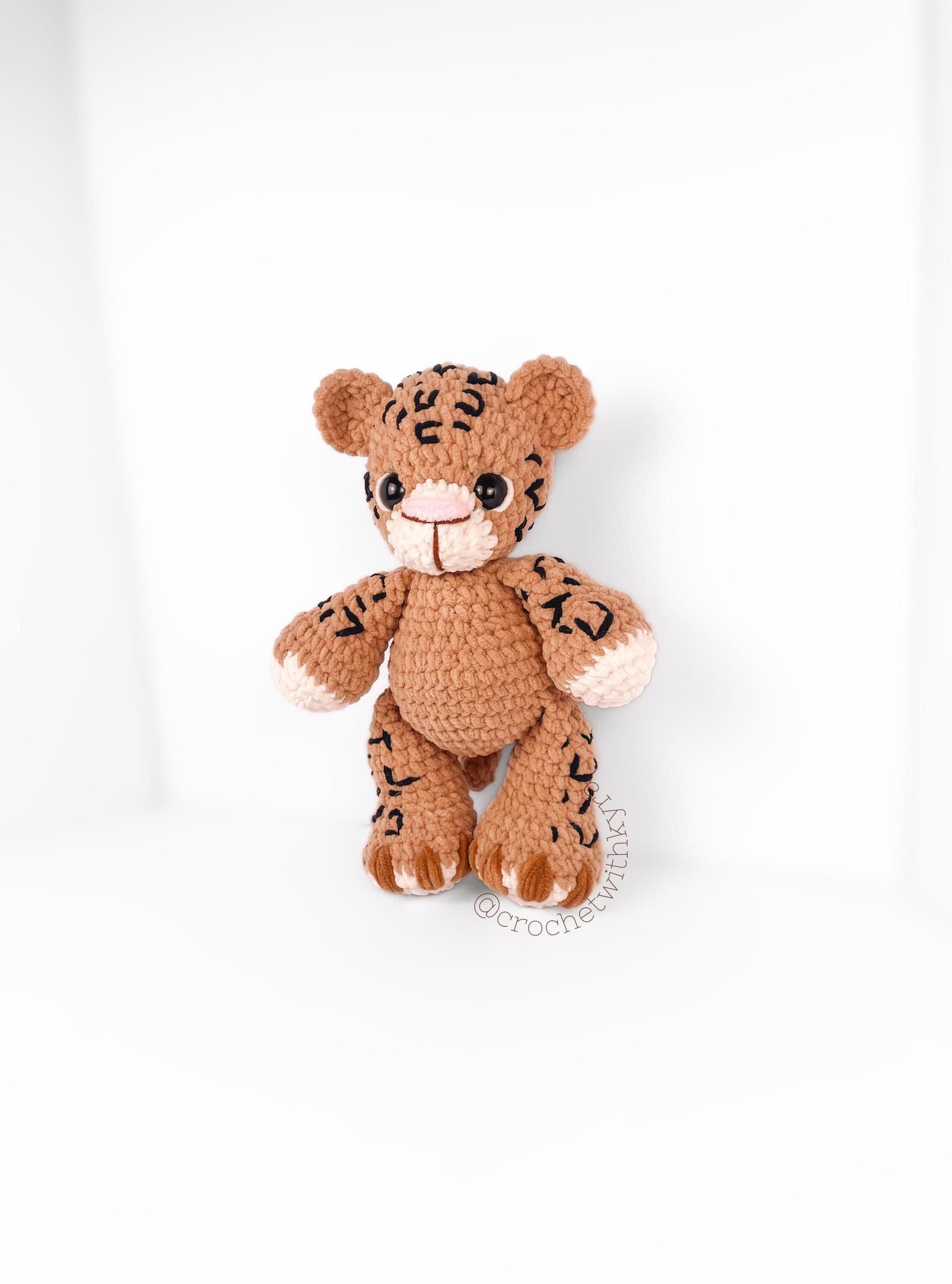 LEW SEW Cheetah Crochet Pattern Lion Amigurumi Pattern Safari Animal Crochet Handmade Toy tiger Crochet DIY Crochet Tutorial pdf Amigurumi thumbnail 2