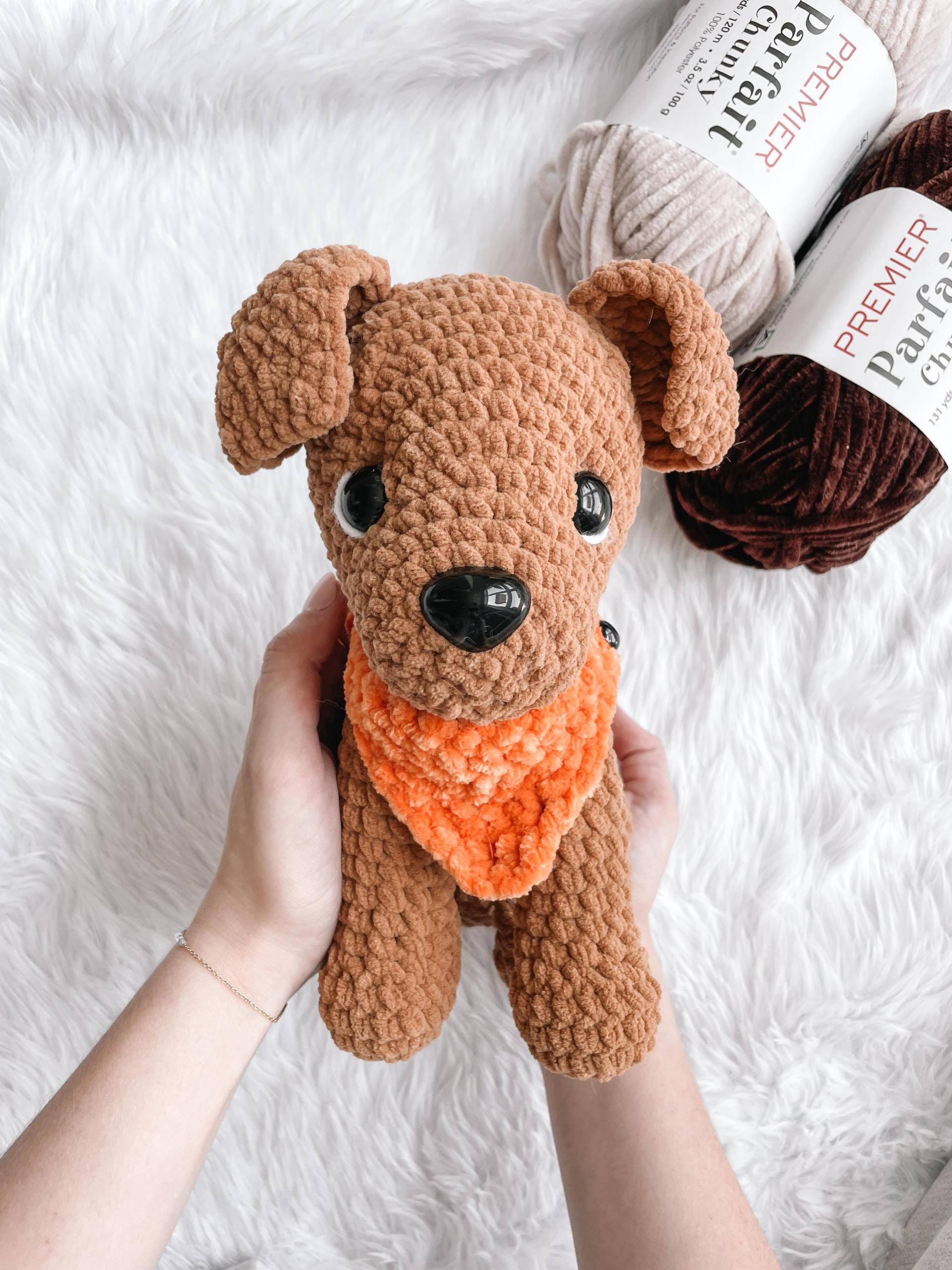 LOW SEW Labrador Crochet Pattern Golden Retriver Amigurumi Pattern Crochet Tutorial Puppy Crochet Animal Patterns Amigurumi Pattern Puppy thumbnail 9
