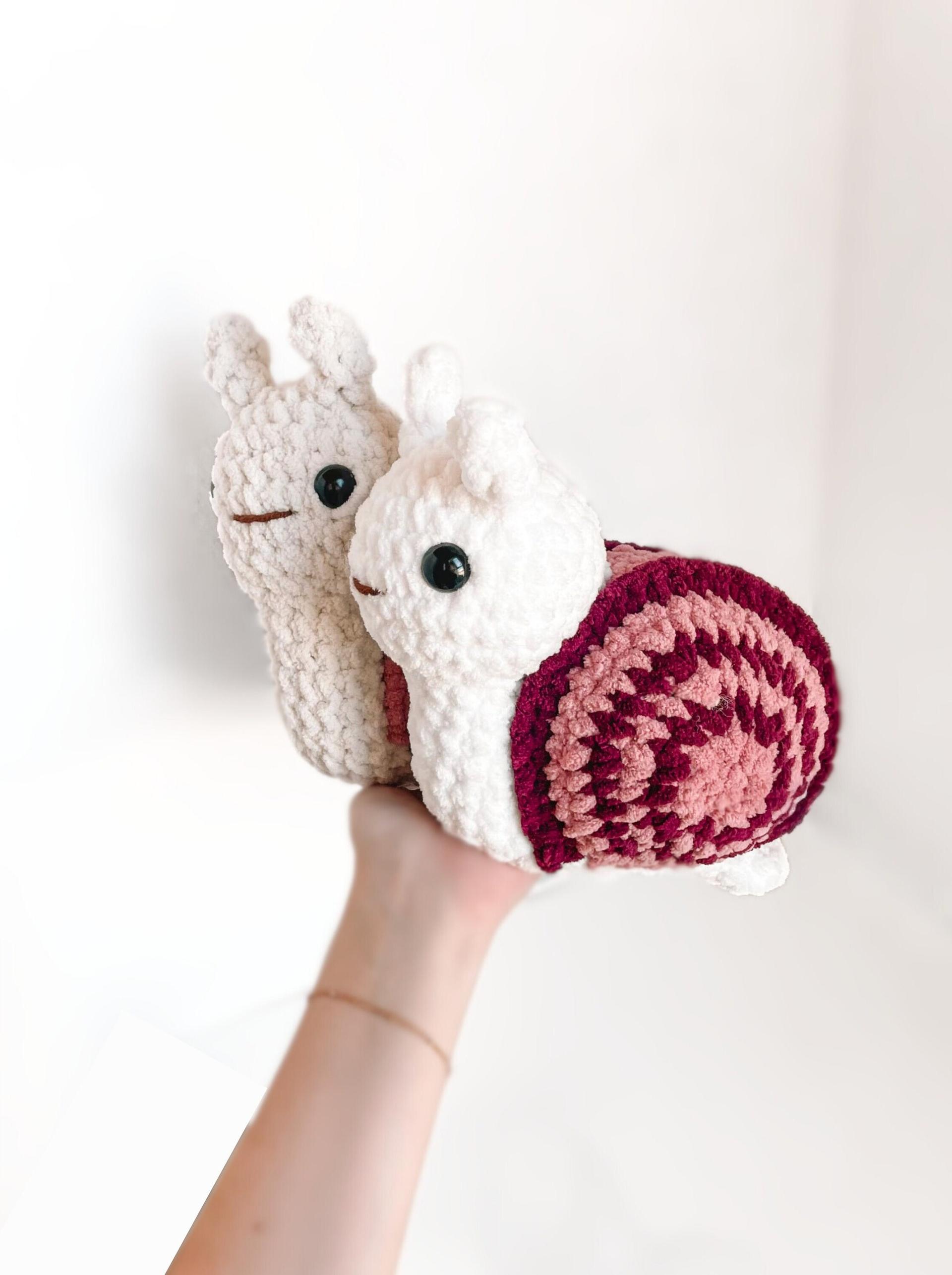 Snail Crochet Pattern Snail Amigurumi Pattern DIY Crochet Tutorial Snail Crochet Animal Patterns Amigurumi Snail Plushie Cute Toy Slug thumbnail 4