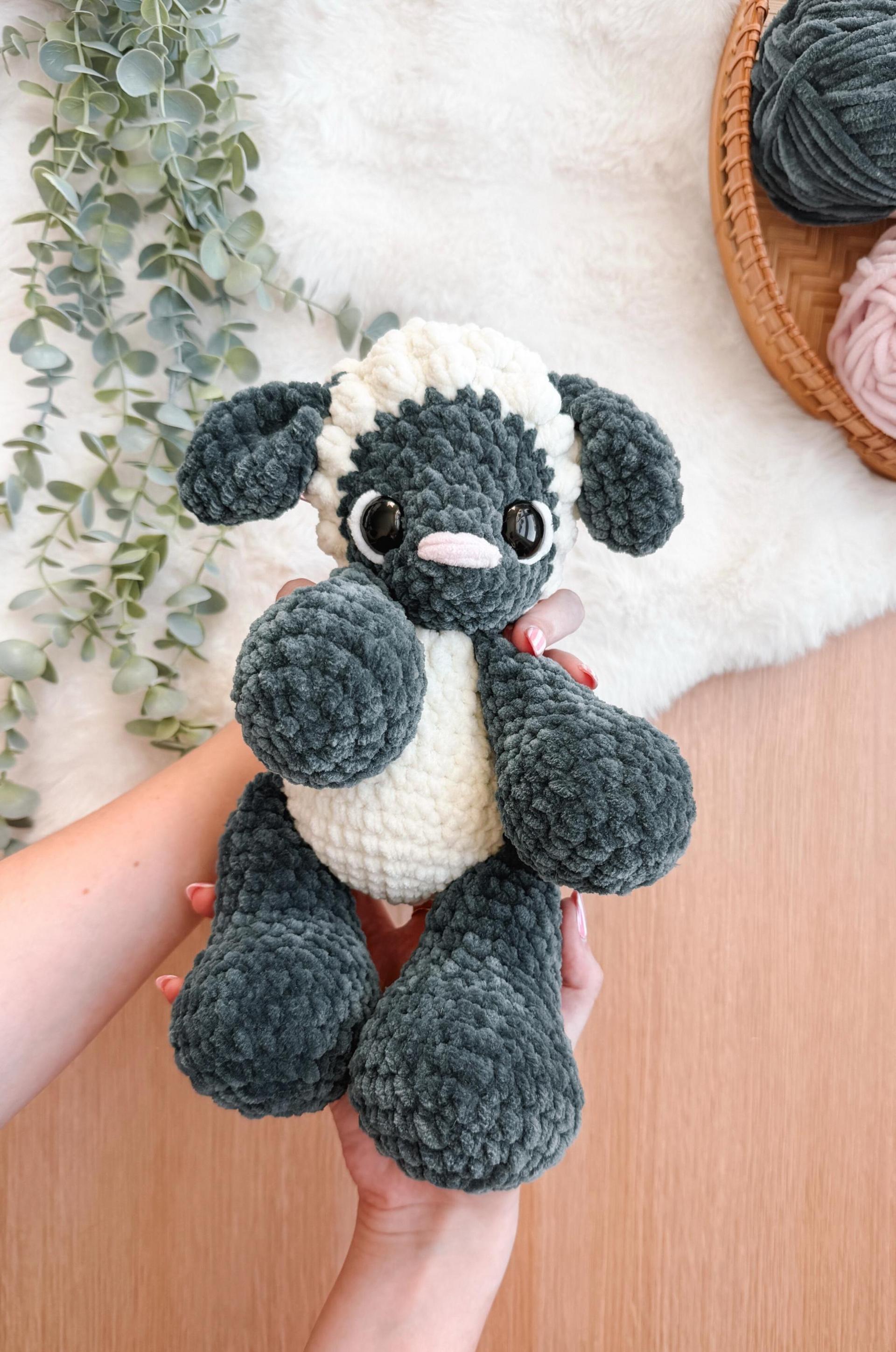 LOW SEW Sheep Amigurumi Crochet Pattern, DIY Plushie (pdf Pattern) thumbnail 7