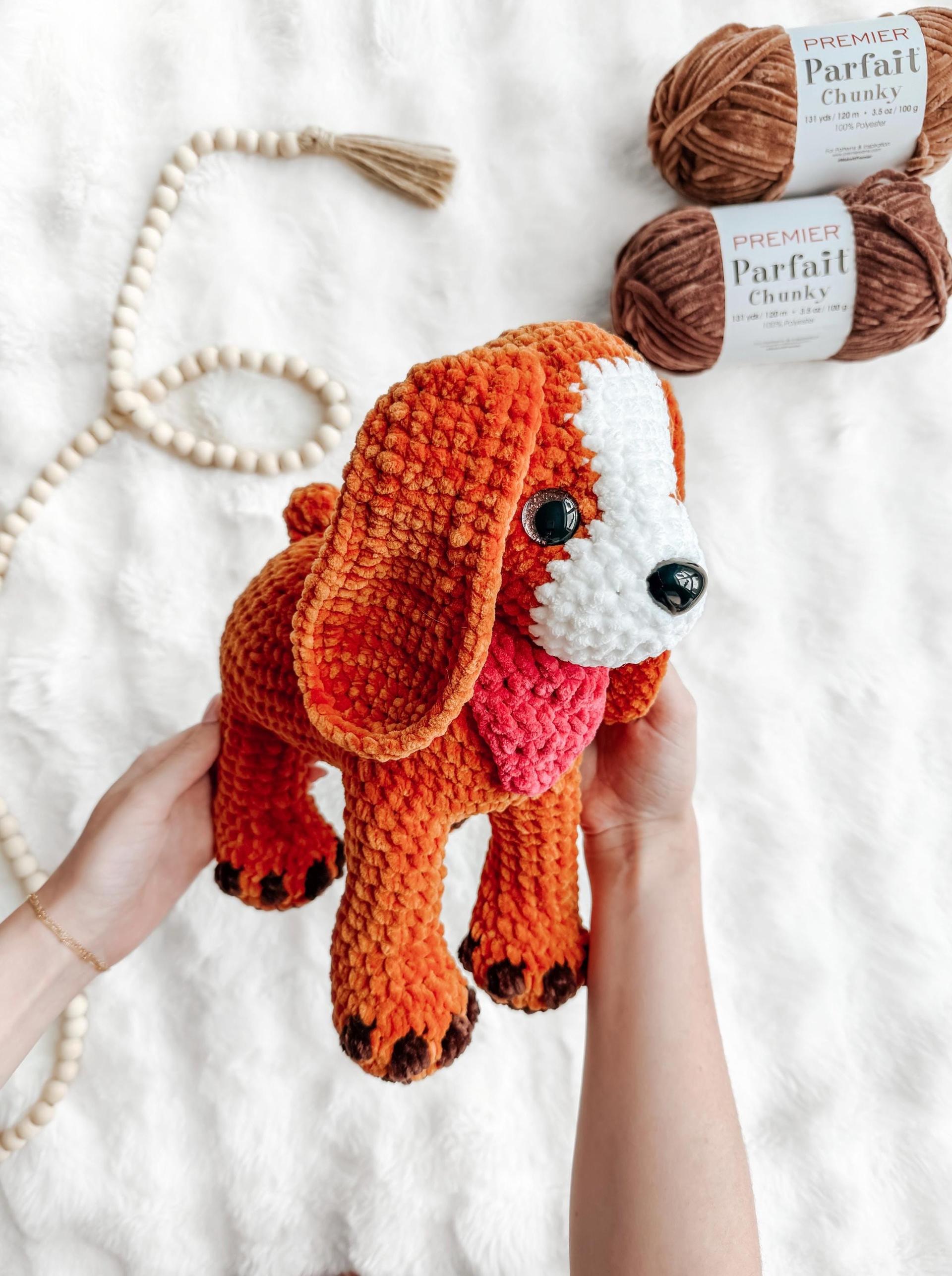 LOW SEW Standing Puppy Crochet Pattern, Labrador and Cavalier Amigurumi Tutorial (PDF Pattern) thumbnail 6