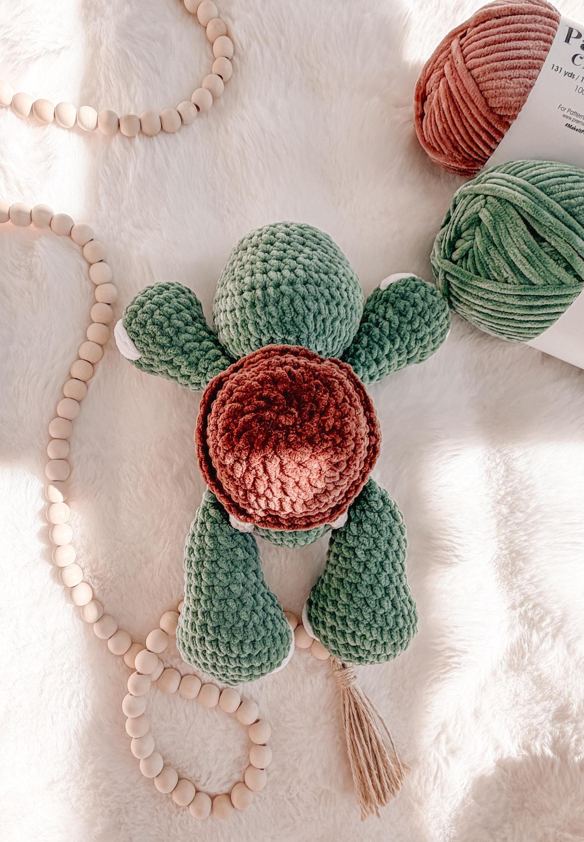 NO SEW Turtle Crochet Pattern Turtle Amigurumi Pattern DIY Crochet Tutorial thumbnail 4