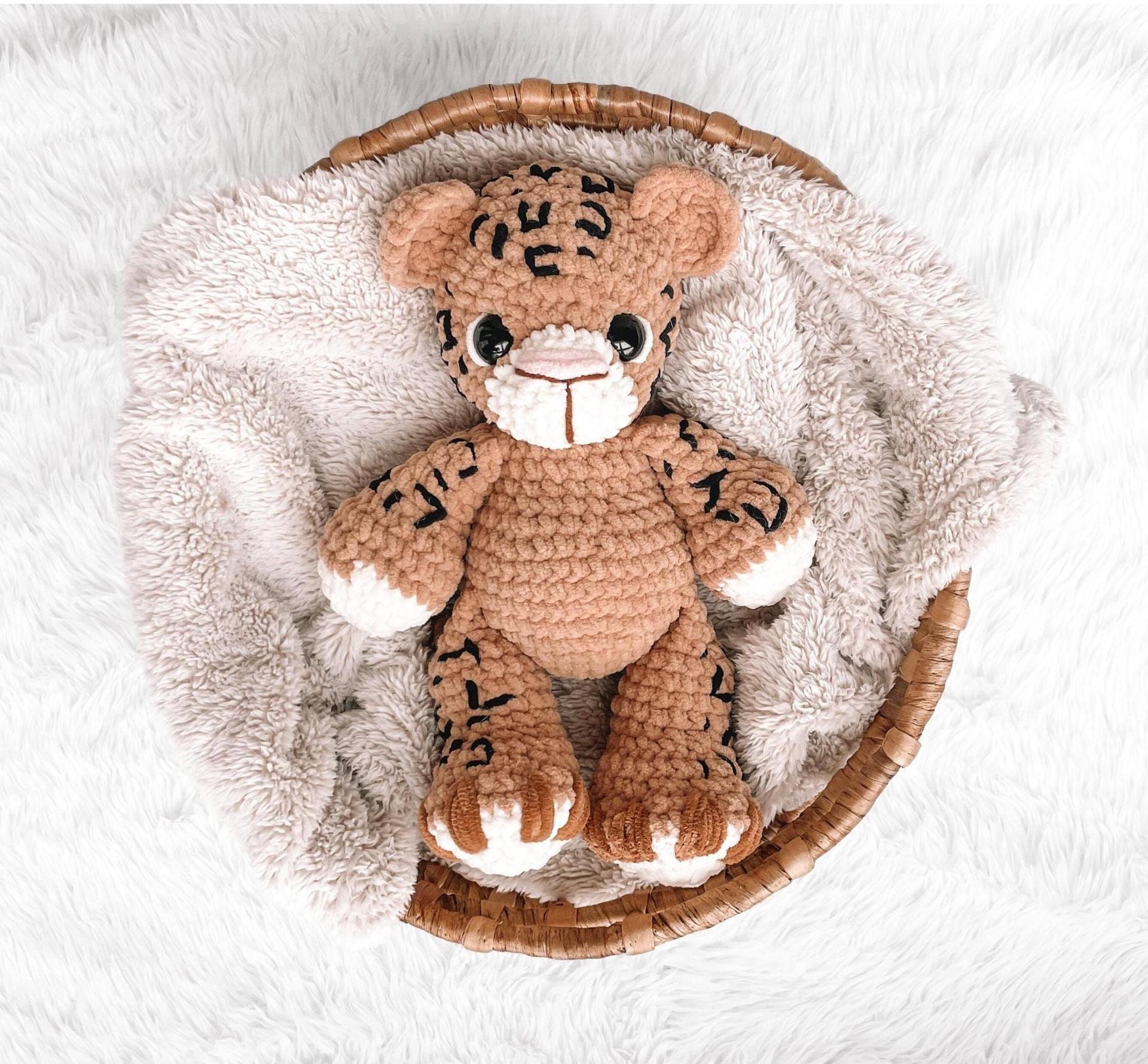LEW SEW Cheetah Crochet Pattern Lion Amigurumi Pattern Safari Animal Crochet Handmade Toy tiger Crochet DIY Crochet Tutorial pdf Amigurumi
