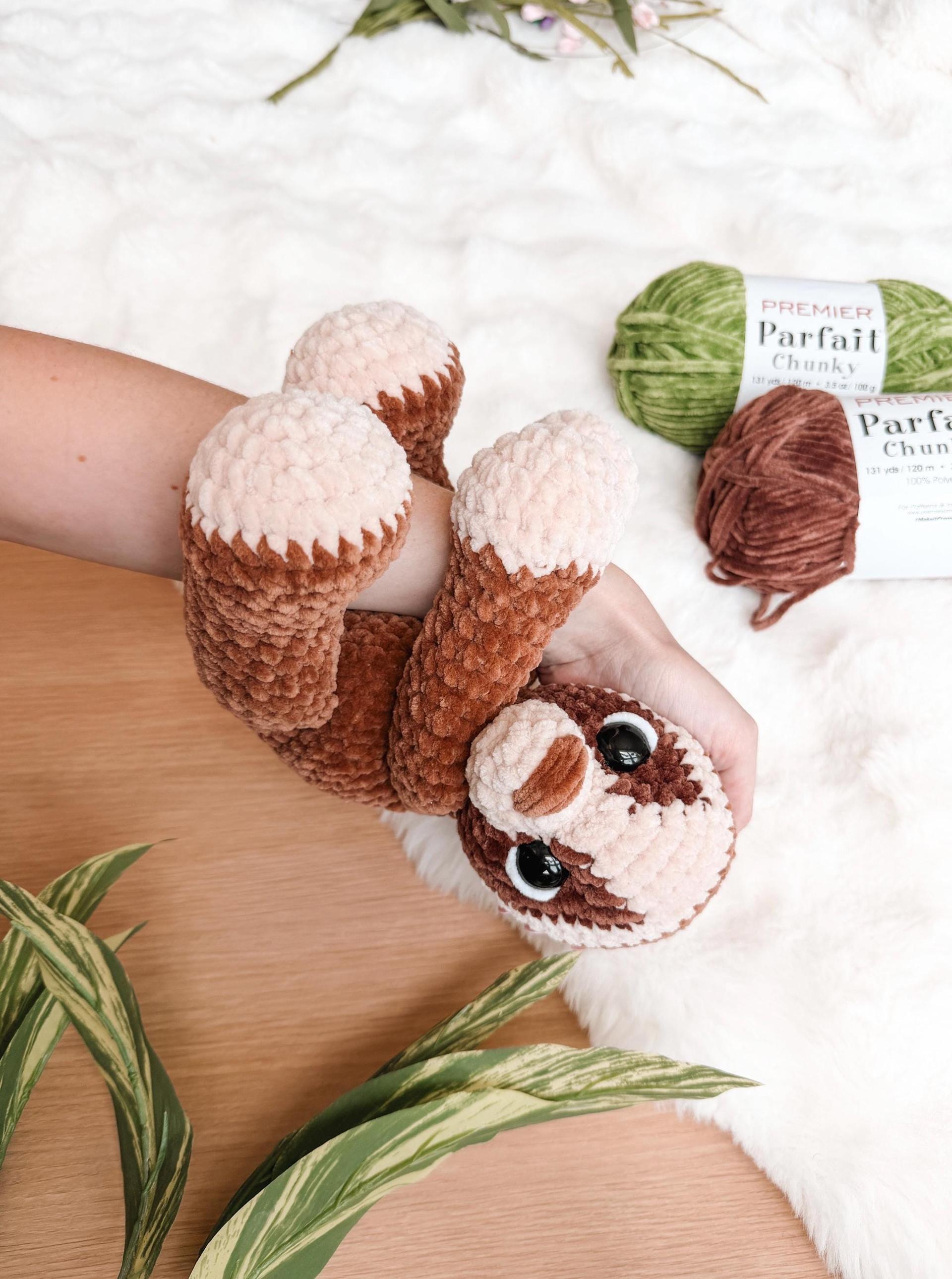 LOW SEW Sloth Crochet Pattern, diy Amigurumi Toy (PDF Pattern) thumbnail 5