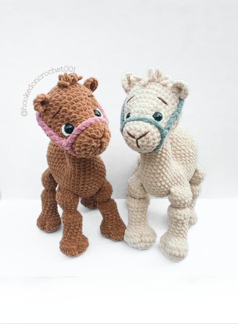 LOW SEW Camel Crochet Pattern Camel Amigurumi Pattern DIY Crochet Tutorial Camel Crochet Animal Patterns Amigurumi Horse Pattern Camel thumbnail 2