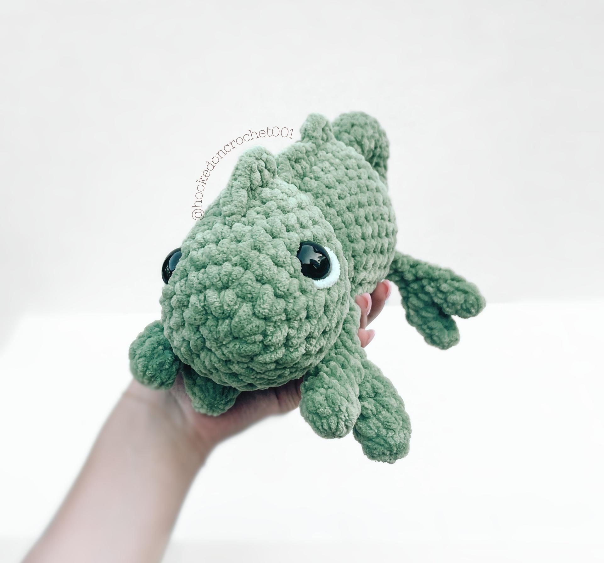 NO SEW Chameleon Crochet Pattern Chameleon Amigurumi Pattern DIY Crochet Tutorial Lizard Crochet Animal Patterns Amigurumi Chameleon thumbnail 4