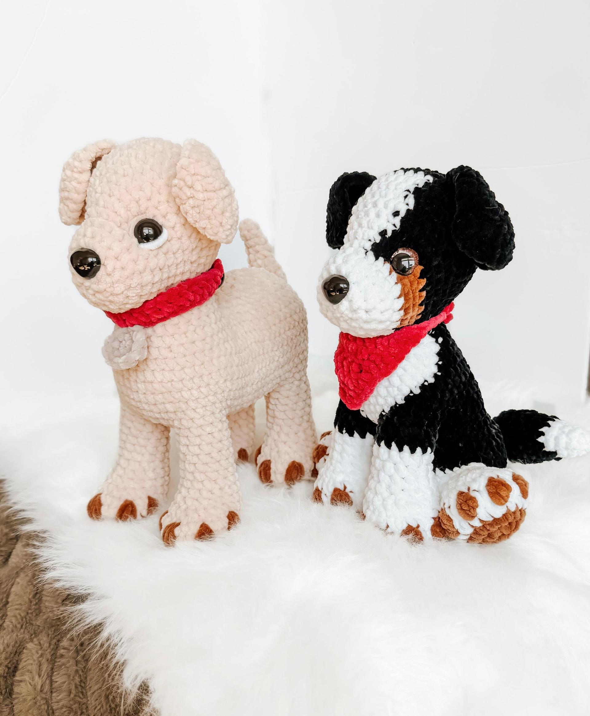 LOW SEW Border Collie Crochet Pattern Dog Amigurumi Pattern DIY Crochet Tutorial Puppy Crochet Animal Patterns Amigurumi Dog Pattern Puppy thumbnail 8
