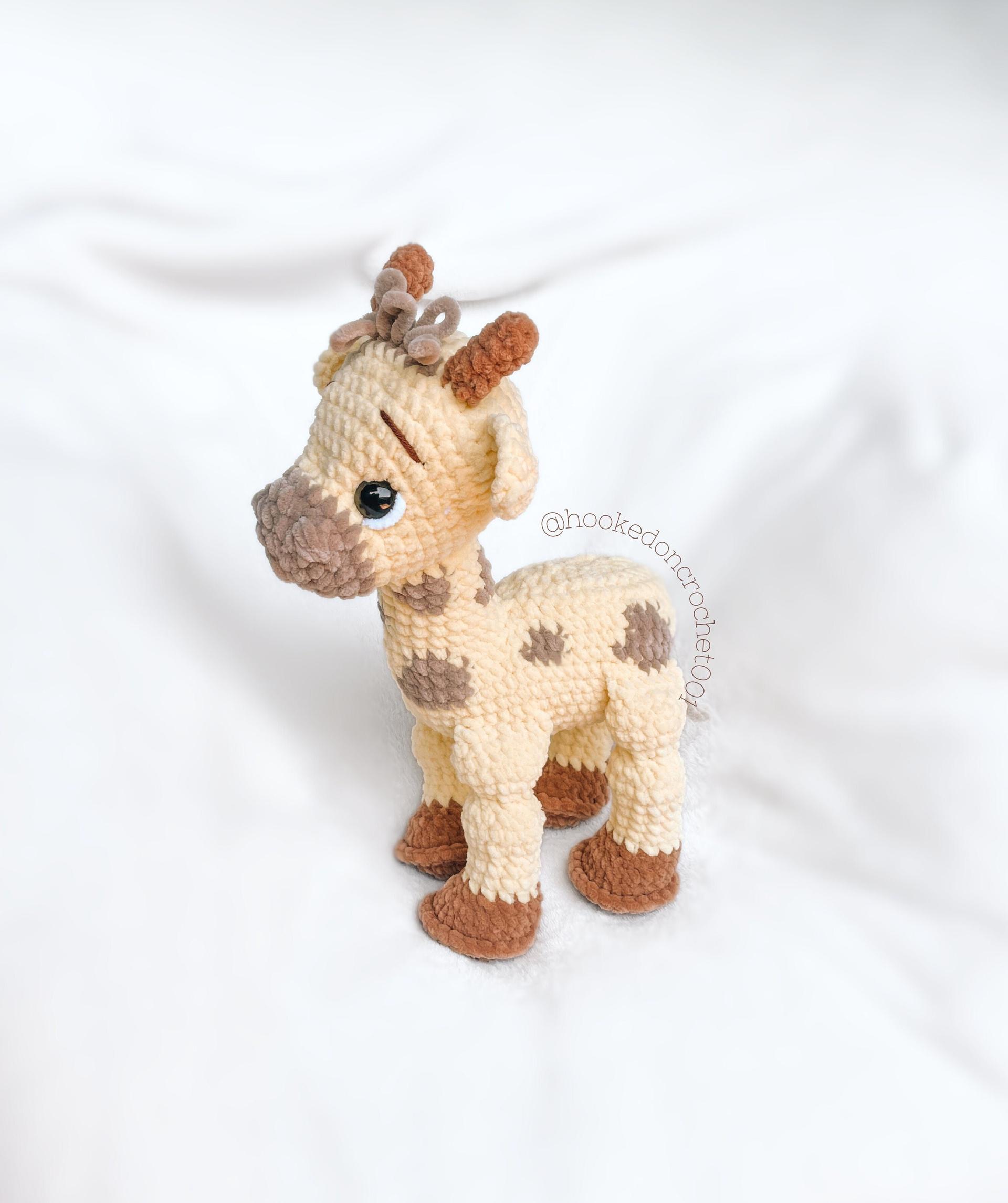 LOW SEW Giraffe Crochet Pattern Giraffe Amigurumi Pattern DIY Crochet Tutorial Giraffe Crochet Animal Patterns Amigurumi Zoo Pattern thumbnail 4