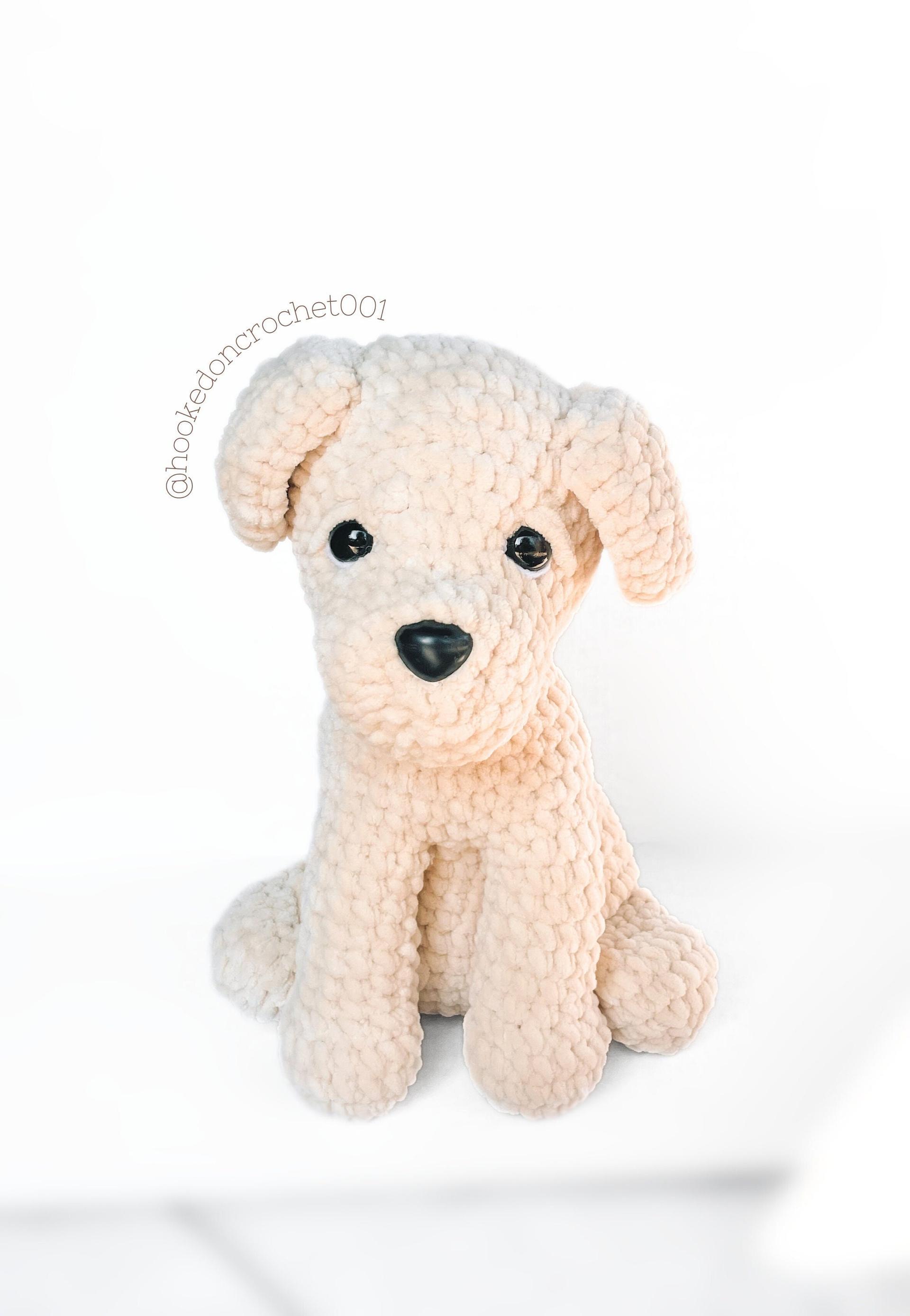 LOW SEW Labrador Crochet Pattern Golden Retriver Amigurumi Pattern Crochet Tutorial Puppy Crochet Animal Patterns Amigurumi Pattern Puppy thumbnail 4