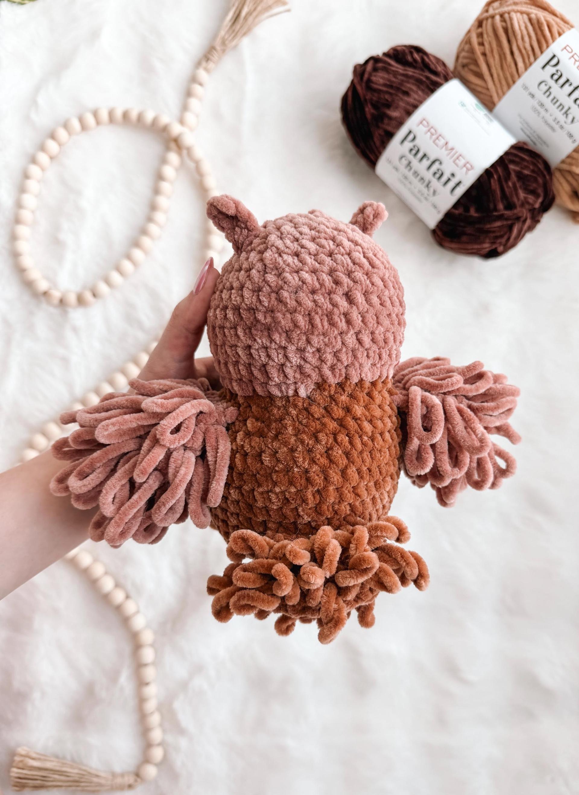 NO SEW Owl Crochet Pattern Snow Owl Amigurumi Pattern DIY Crochet Tutorial Owl Crochet Animal Patterns Amigurumi Pattern thumbnail 7