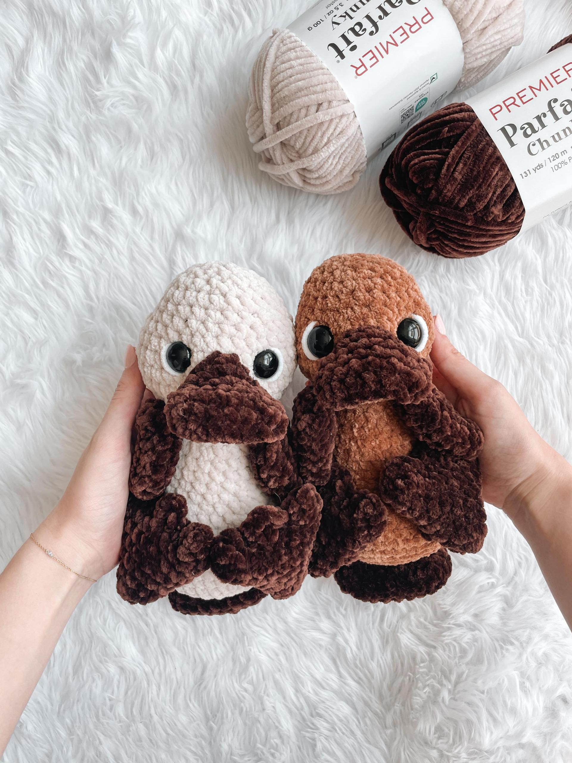 LOW SEW Platypus Crochet Pattern Platypus Amigurumi Pattern DIY Crochet Tutorial Platypus Crochet Animal Patterns Amigurumi Pattern thumbnail 3
