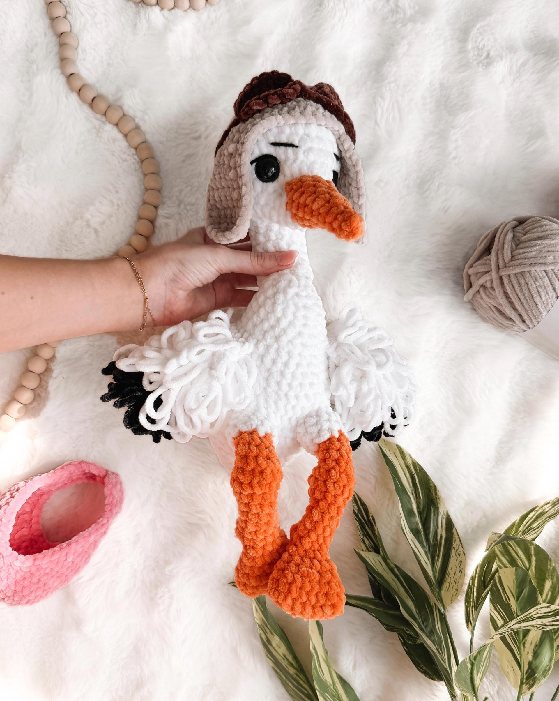 NO SEW Stork Crochet Pattern, Amigurumi Stork (PDF Tutorial) thumbnail 5