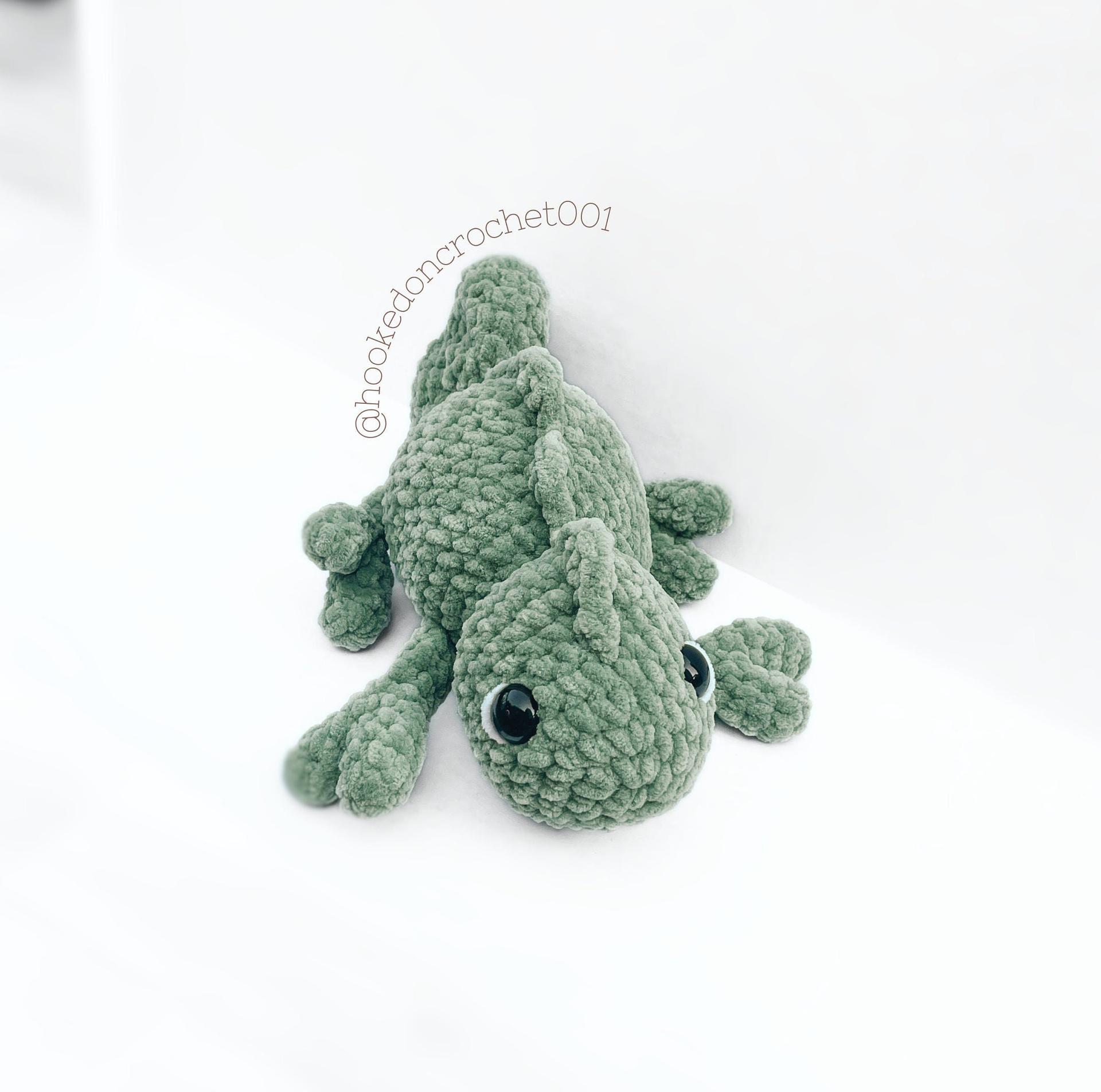 NO SEW Chameleon Crochet Pattern Chameleon Amigurumi Pattern DIY Crochet Tutorial Lizard Crochet Animal Patterns Amigurumi Chameleon thumbnail 2