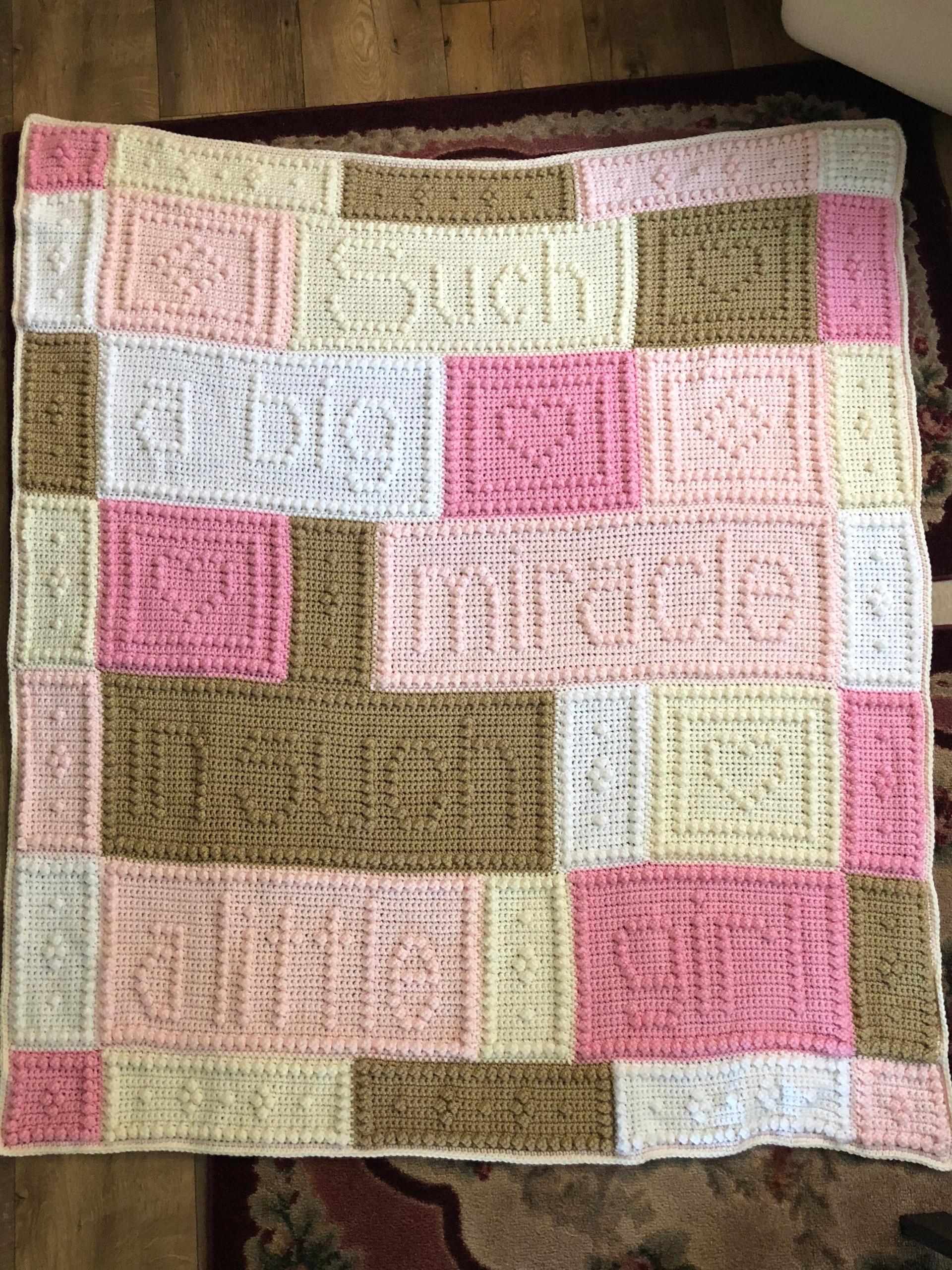 Such a big miracle in such a little girl/boy baby blanket