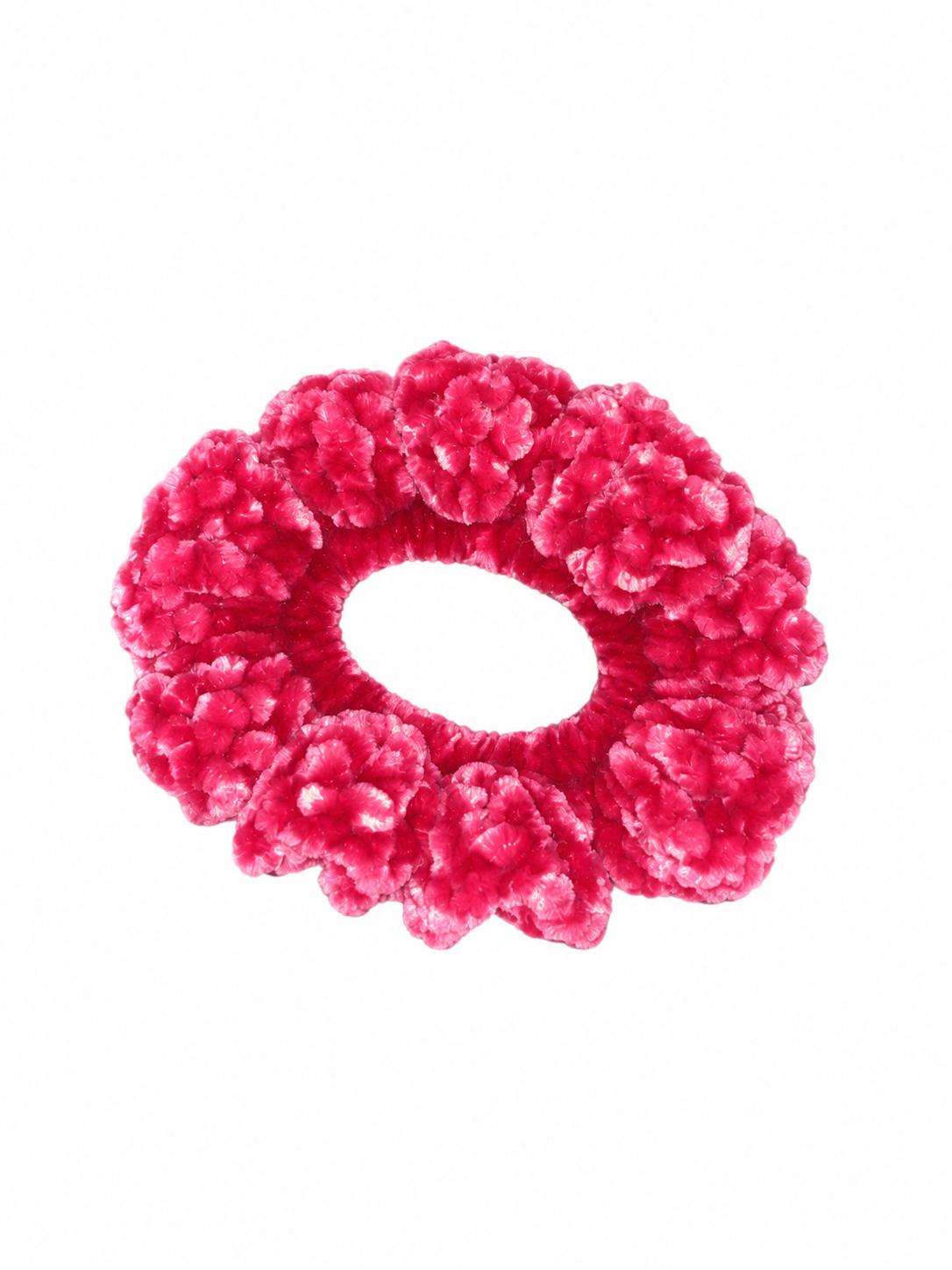 Crochet Velvet Scrunchie