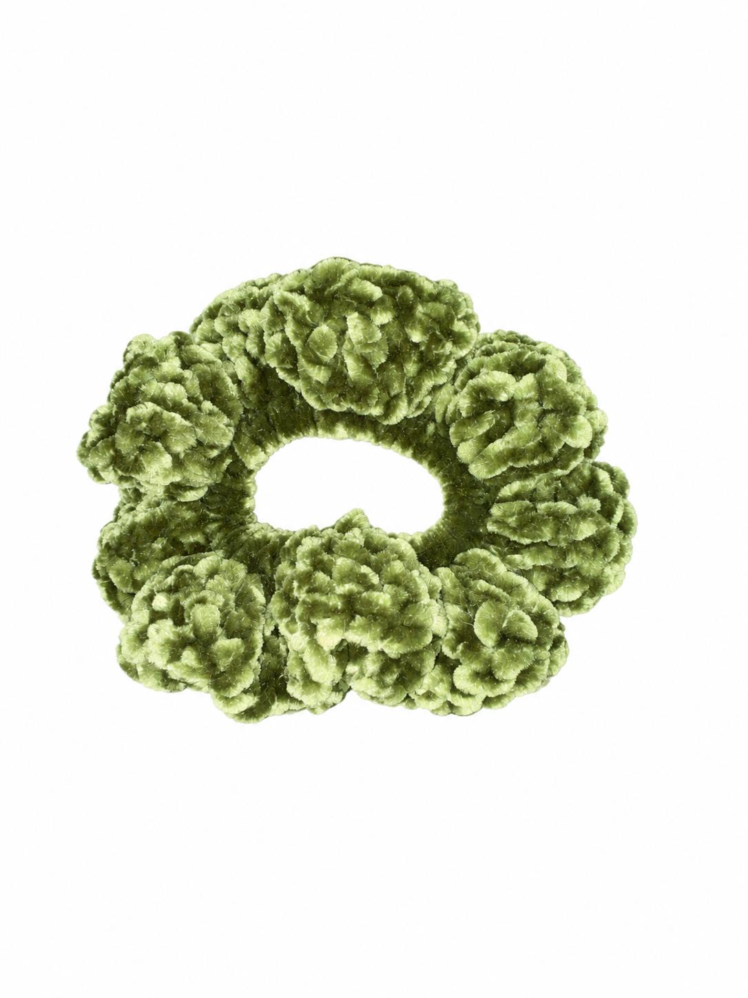 Crochet Velvet Scrunchie thumbnail 4