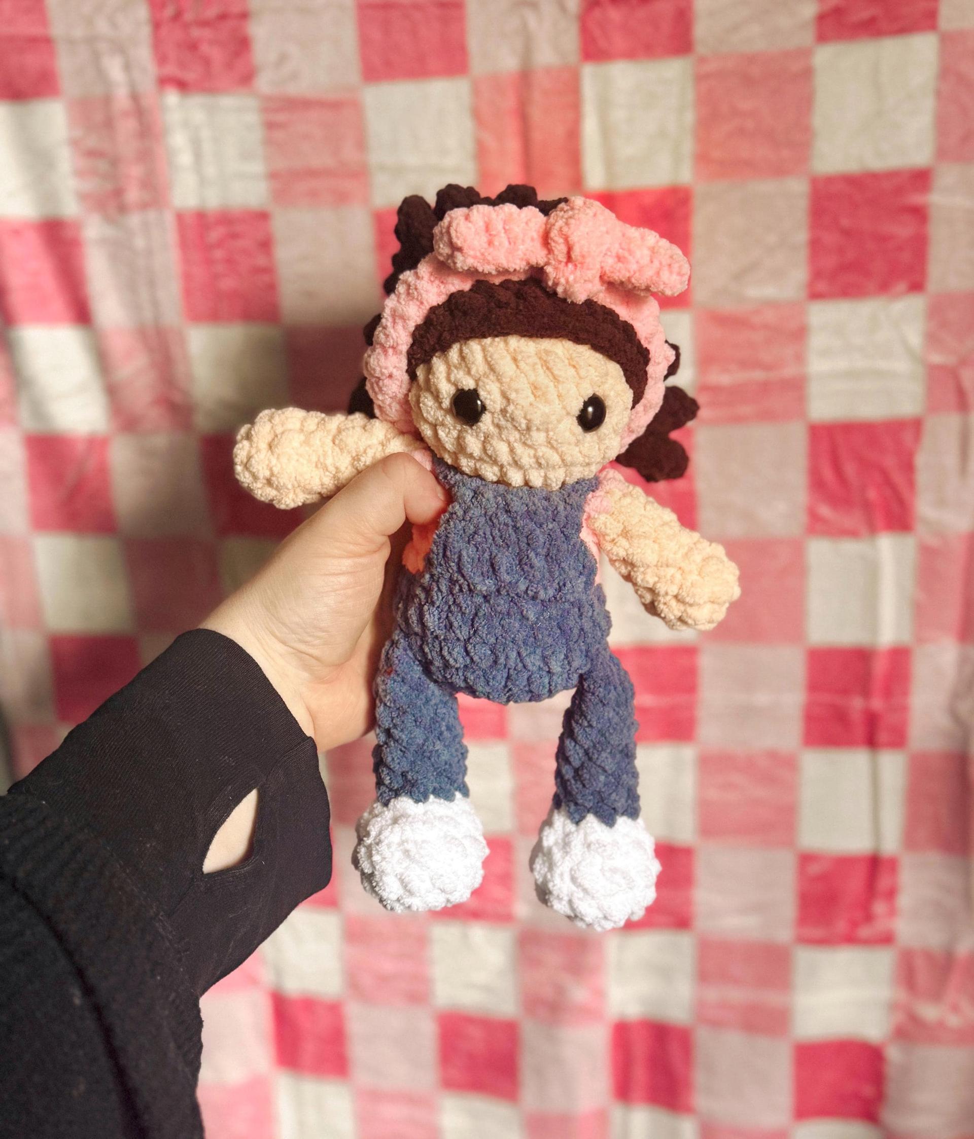 Ms Rachel crochet pattern- crochet pattern, ms Rachel amigurumi, amigurumi pattern, pdf, crochet doll, madelinemaeco