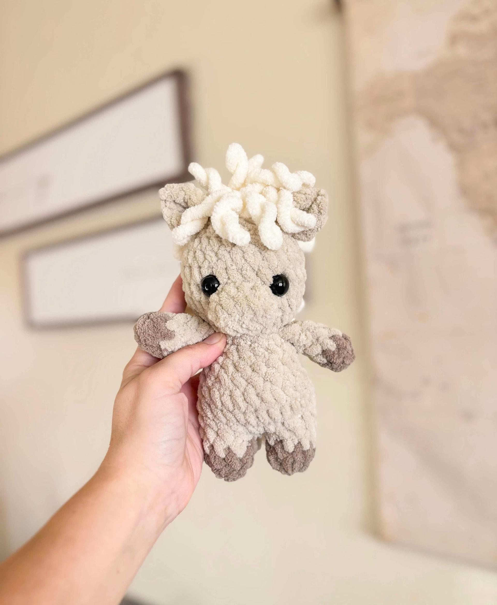 Itty belly unicorn & horse- horse crochet pattern, unicorn crochet pattern, unicorn amigurumi, horse amigurumi, crochet thumbnail 3