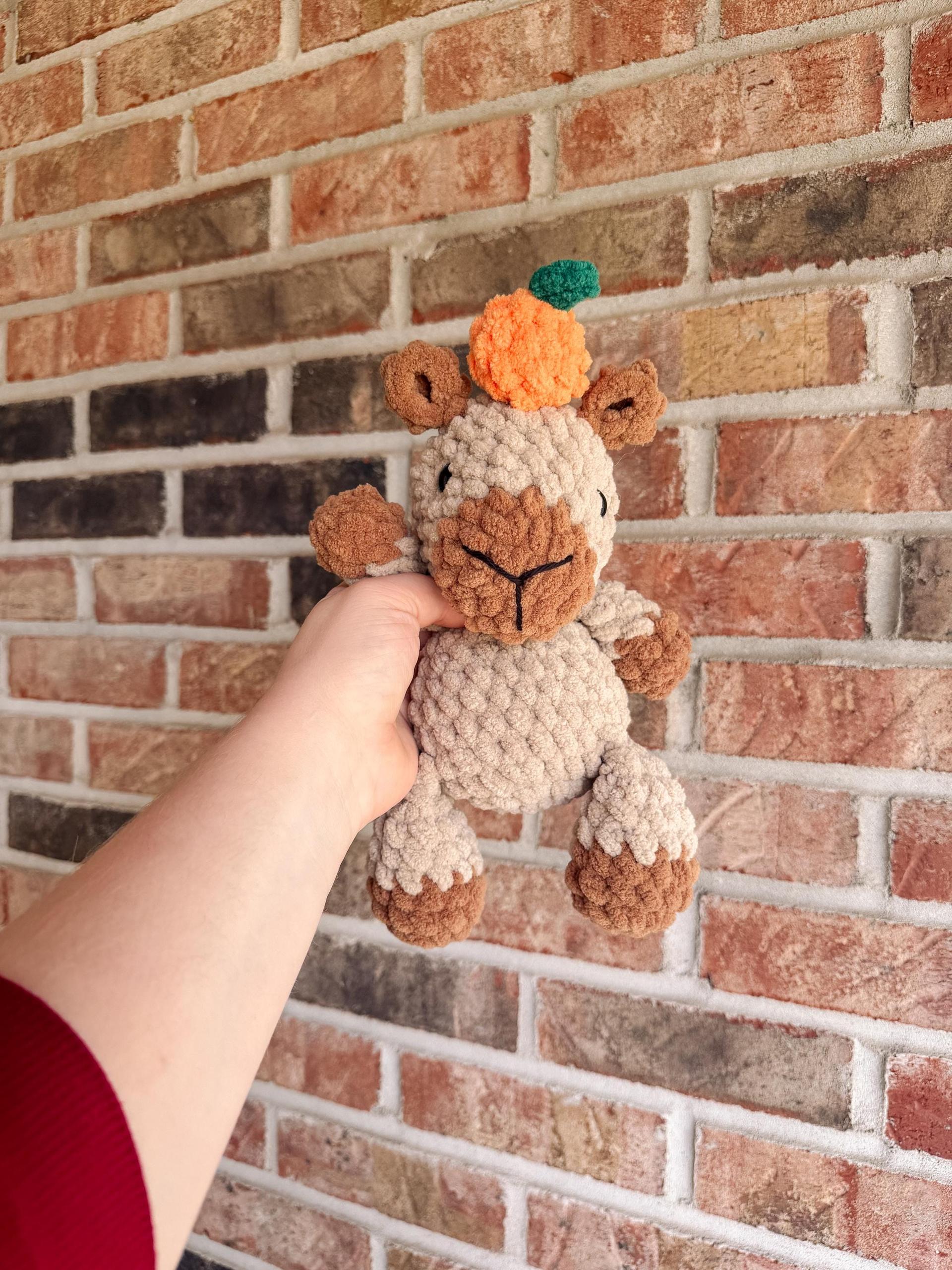 Cara the capybara | amigurumi capybara pattern, no sew, low sew, crochet pattern, crochet, crochet capybara, PDF thumbnail 2