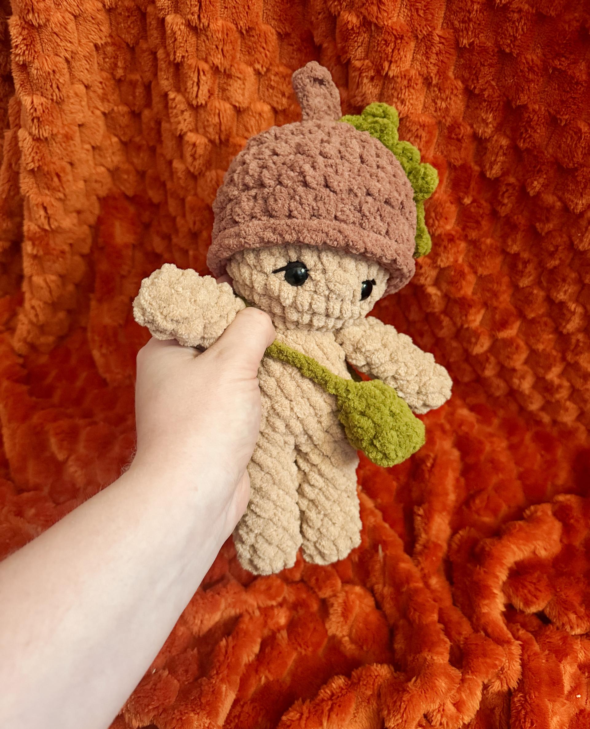 Tumble the acorn crochet pattern thumbnail 2