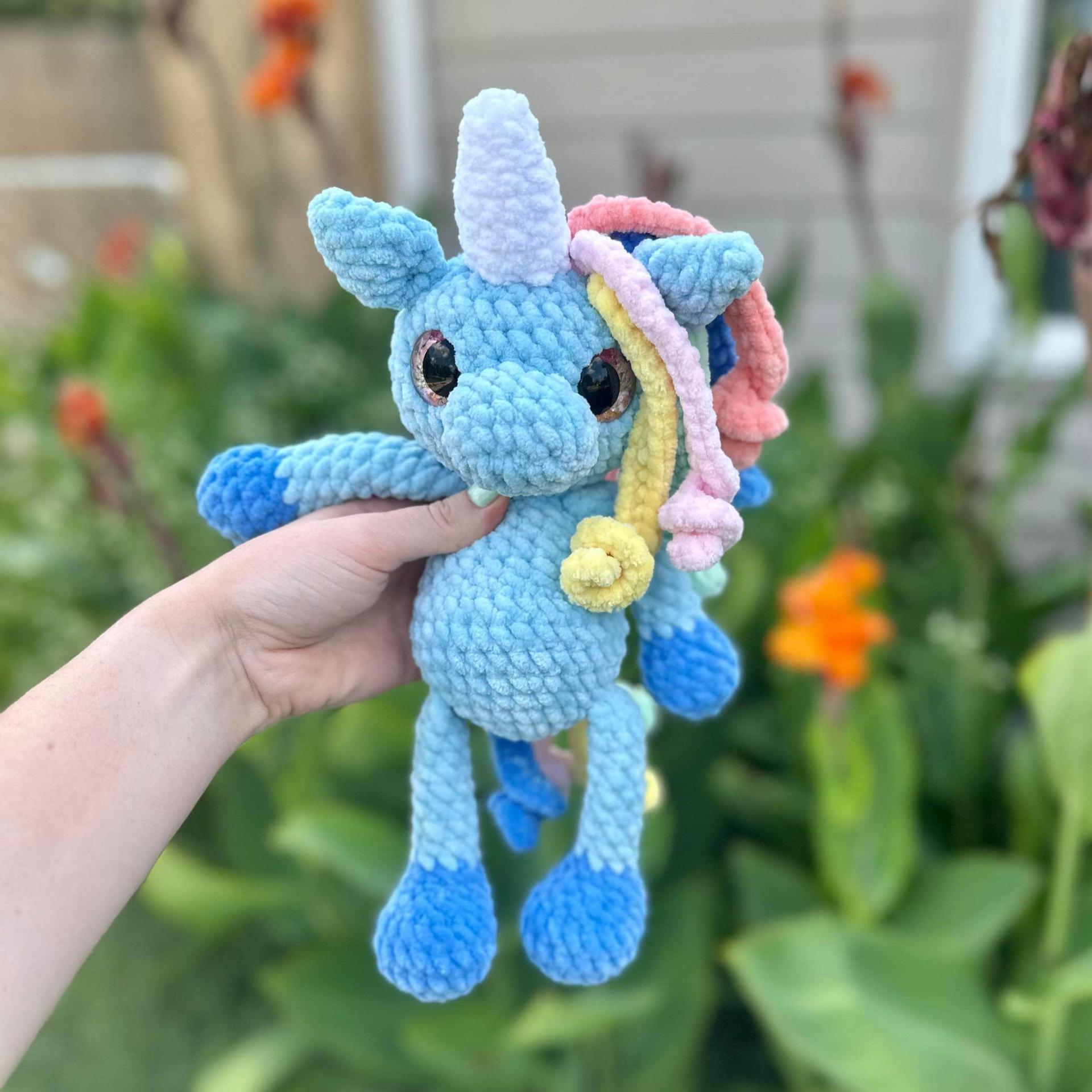 Unity unicorn- amigurumi unicorn pattern