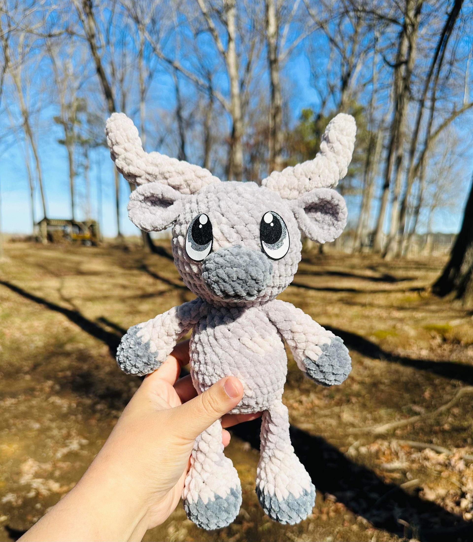 Longhorn crochet pattern- Longhorn cow pattern, amigurumi longhorn cow, Texas Longhorn crochet pattern thumbnail 7